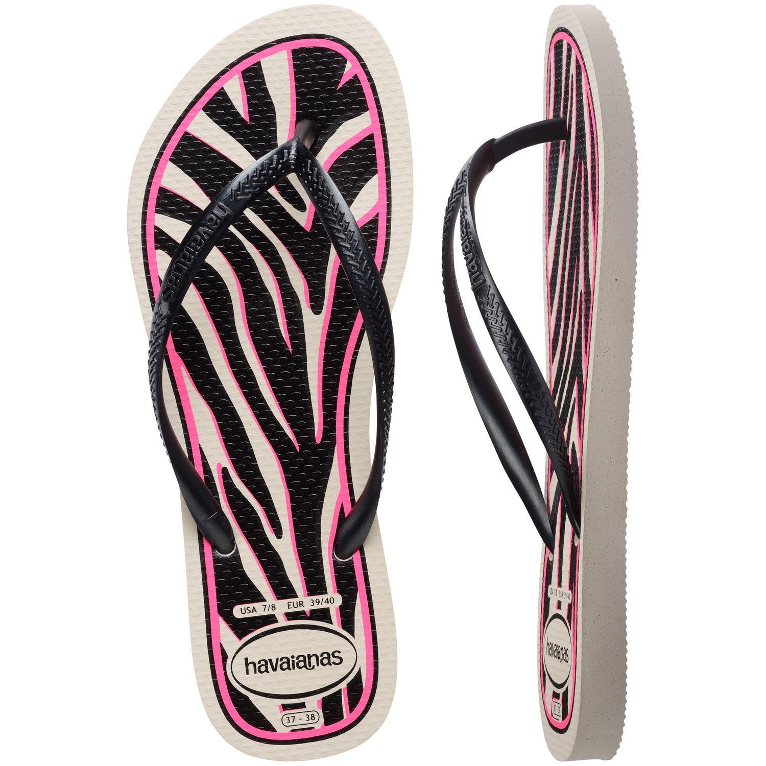 Sandalia Mujer Slim Animal Fucsia Havaianas-4