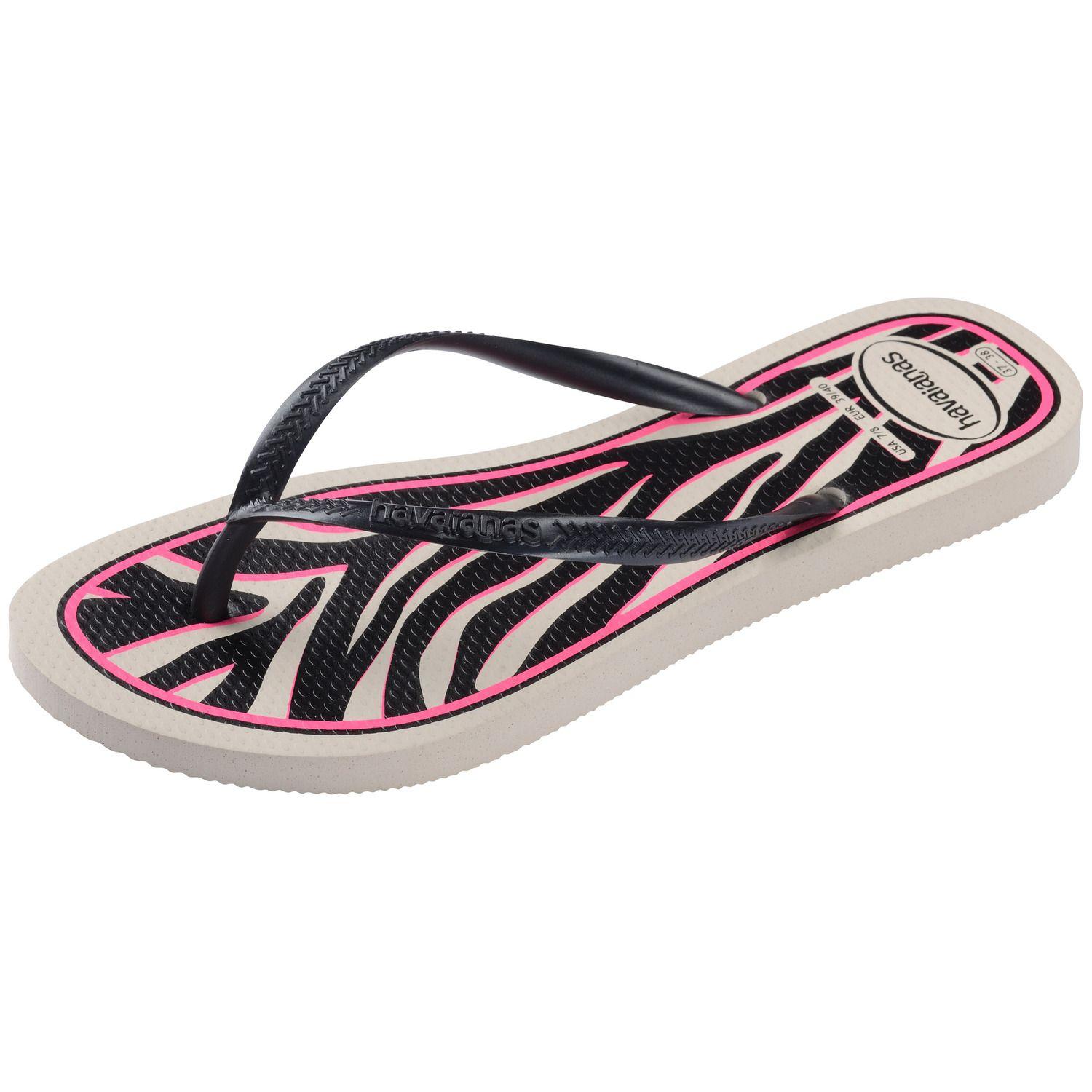 Sandalia Mujer Slim Animal Fucsia Havaianas-5