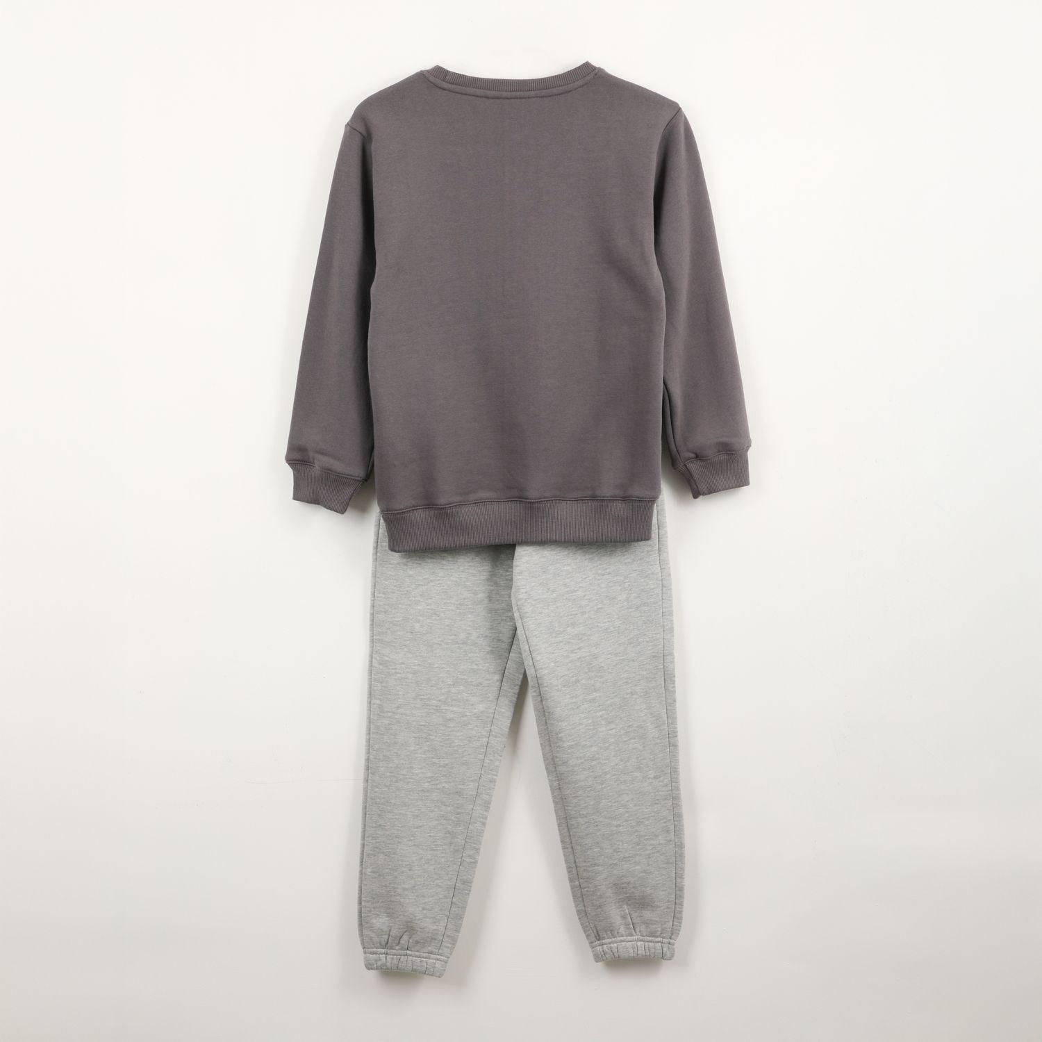 Conjunto Buzo Niño Turbo Charged Gris Hot Wheels-1