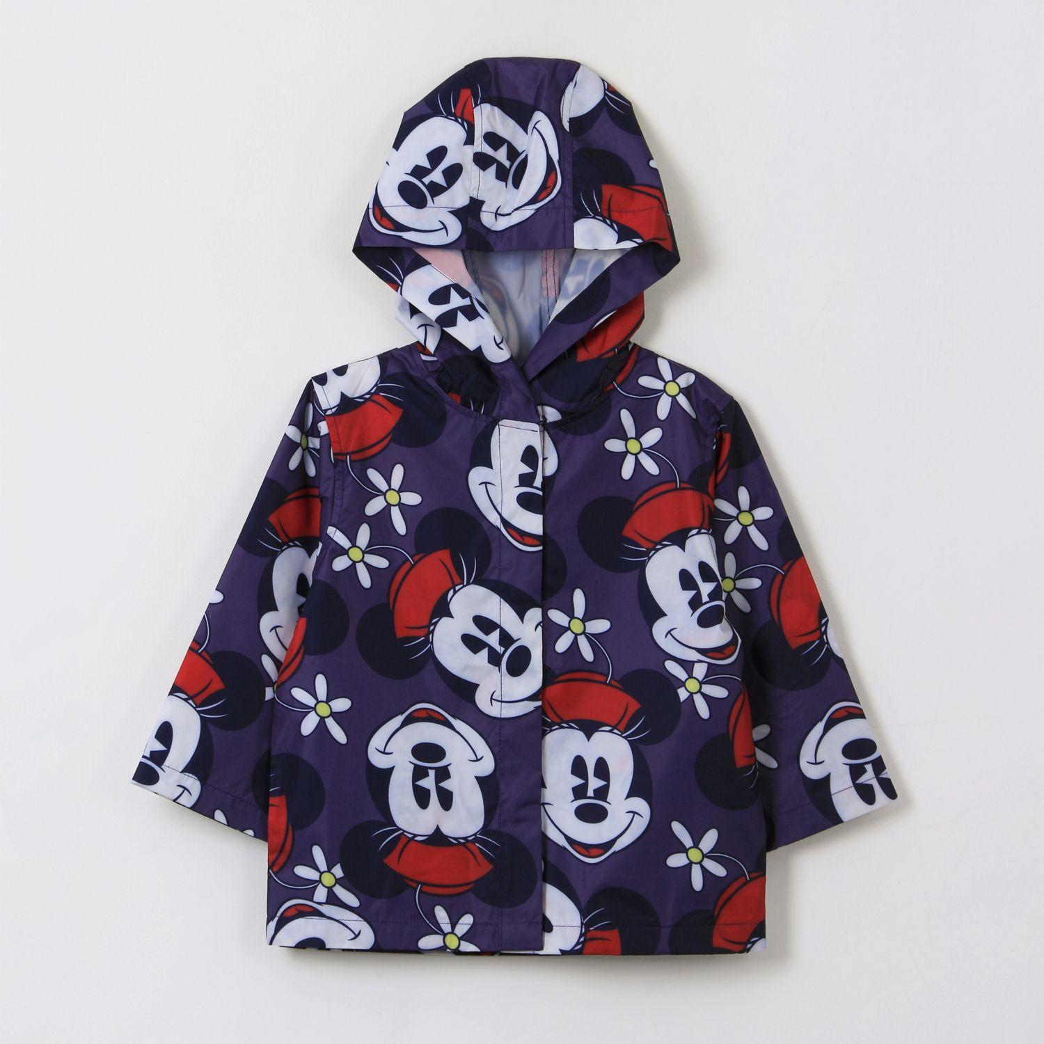 Impermeable Niña Full Print Minnie Morado Disney-0