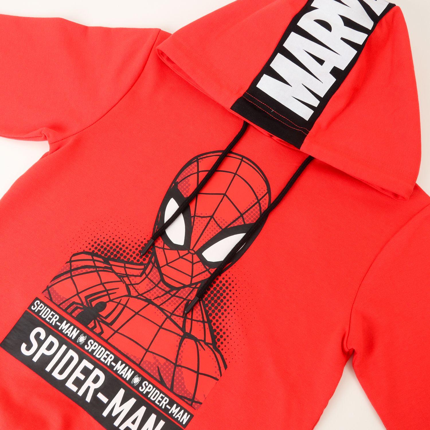 Conjunto Buzo Niño Spiderman Personaje Logo Rojo Marvel-1