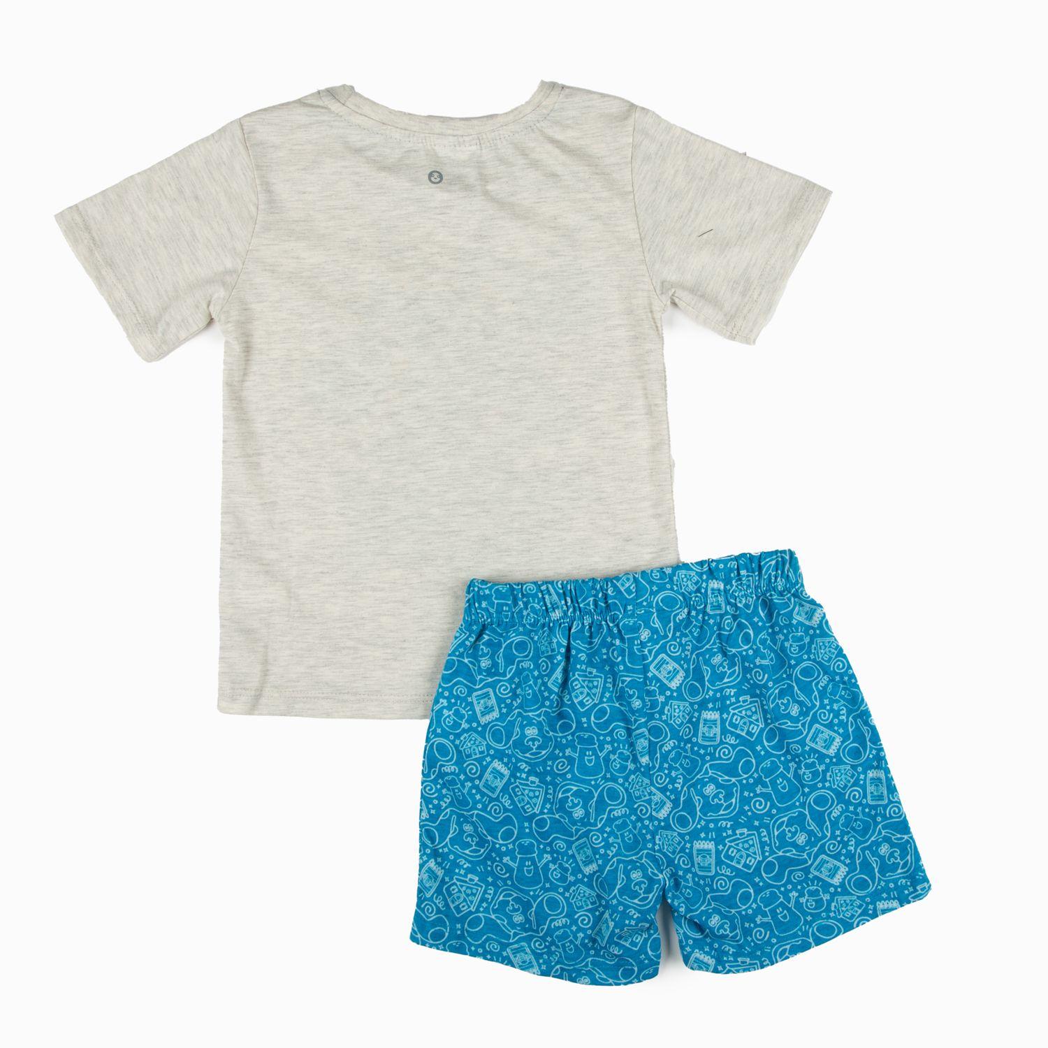 Pijama Niño Blue Azul Las Pistas de Blue-3