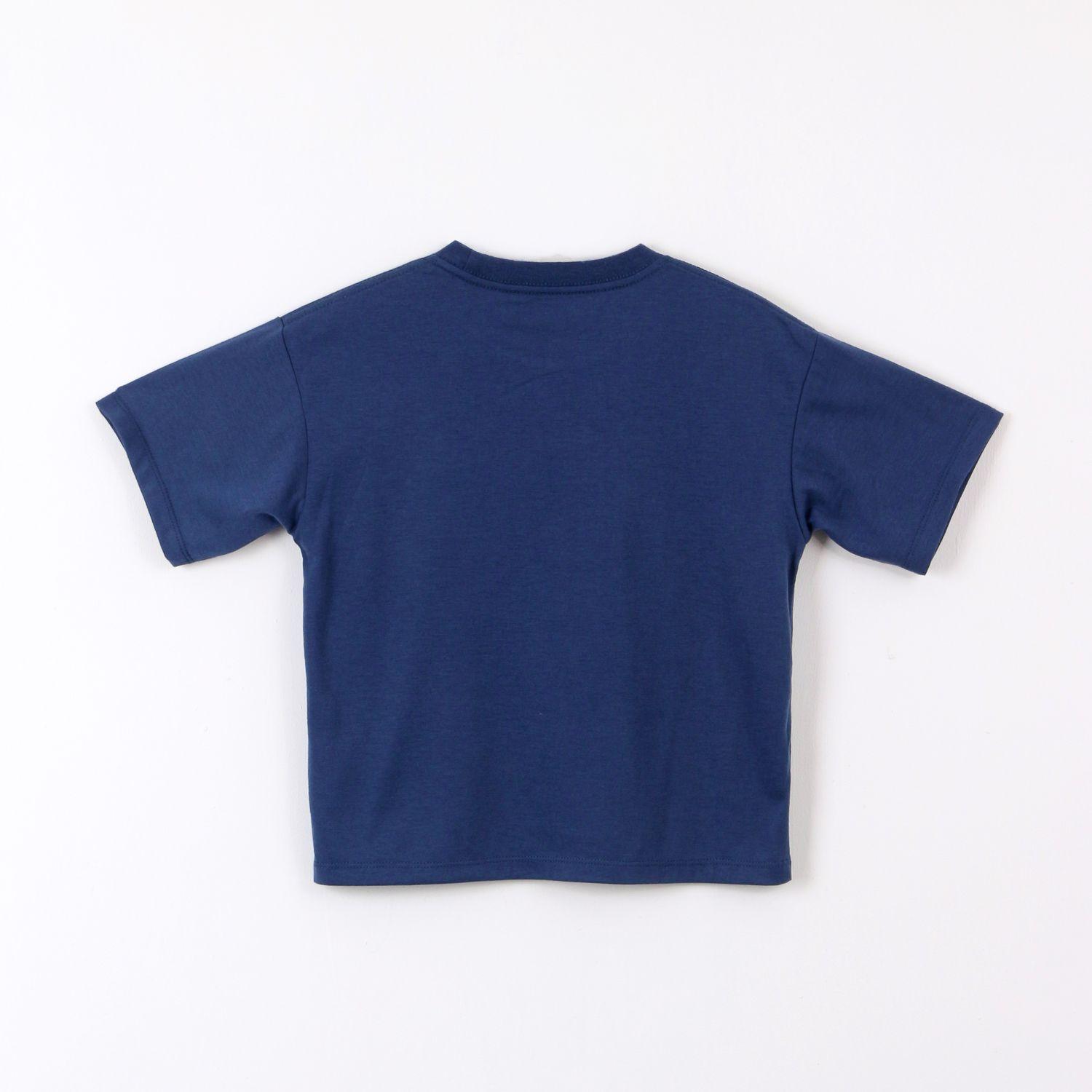 Polera Manga Corta Niño Paw Patrol Azul Marino-1