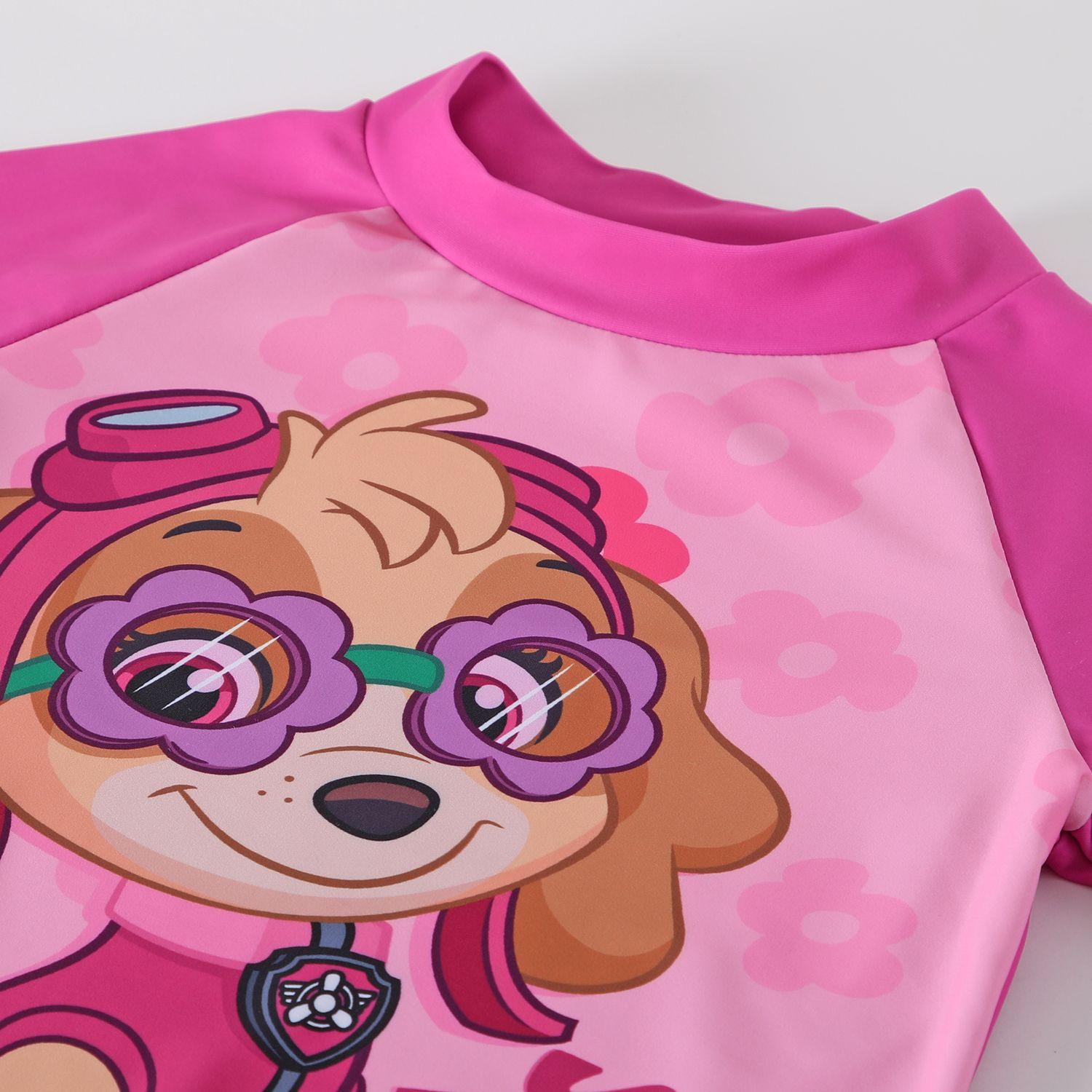 Polera Uv Niña Skye Rosado Paw Patrol-3