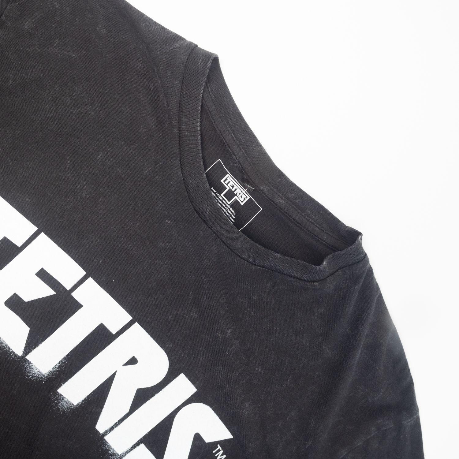Polera Hombre  Tetris  Colours Negro-1