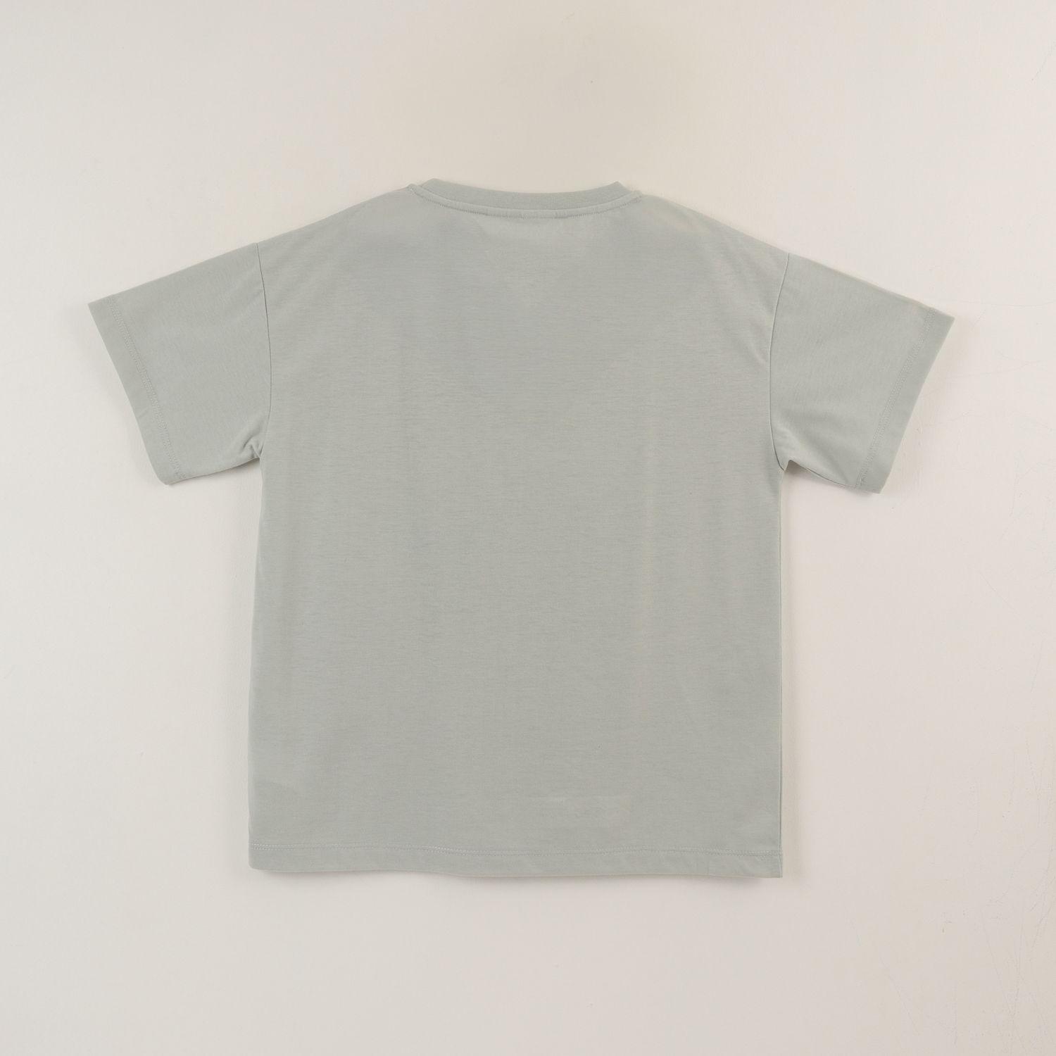 Polera Manga Corta Niño Gris Logo Hot Wheels-1