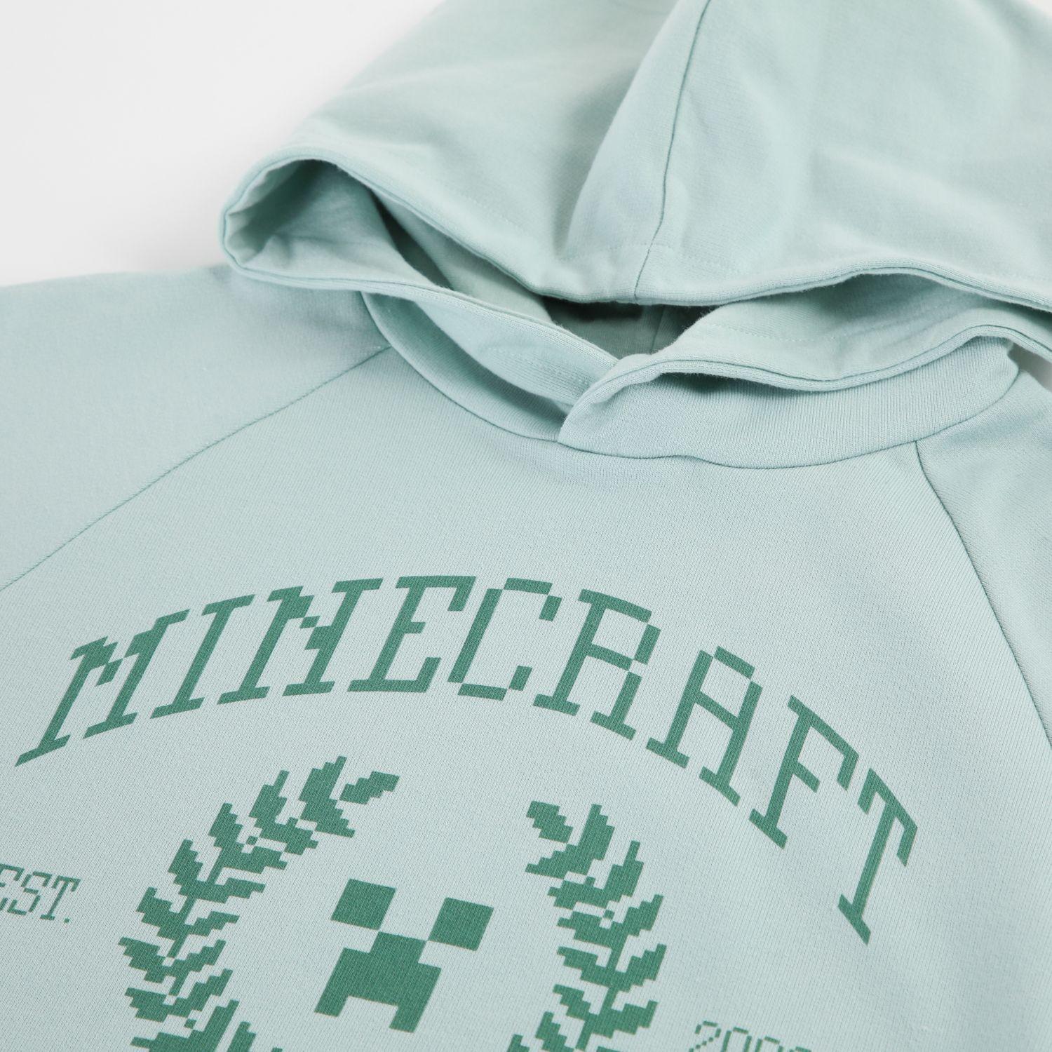 Conjunto Buzo Niño Minecraft Sports Club Verde-2