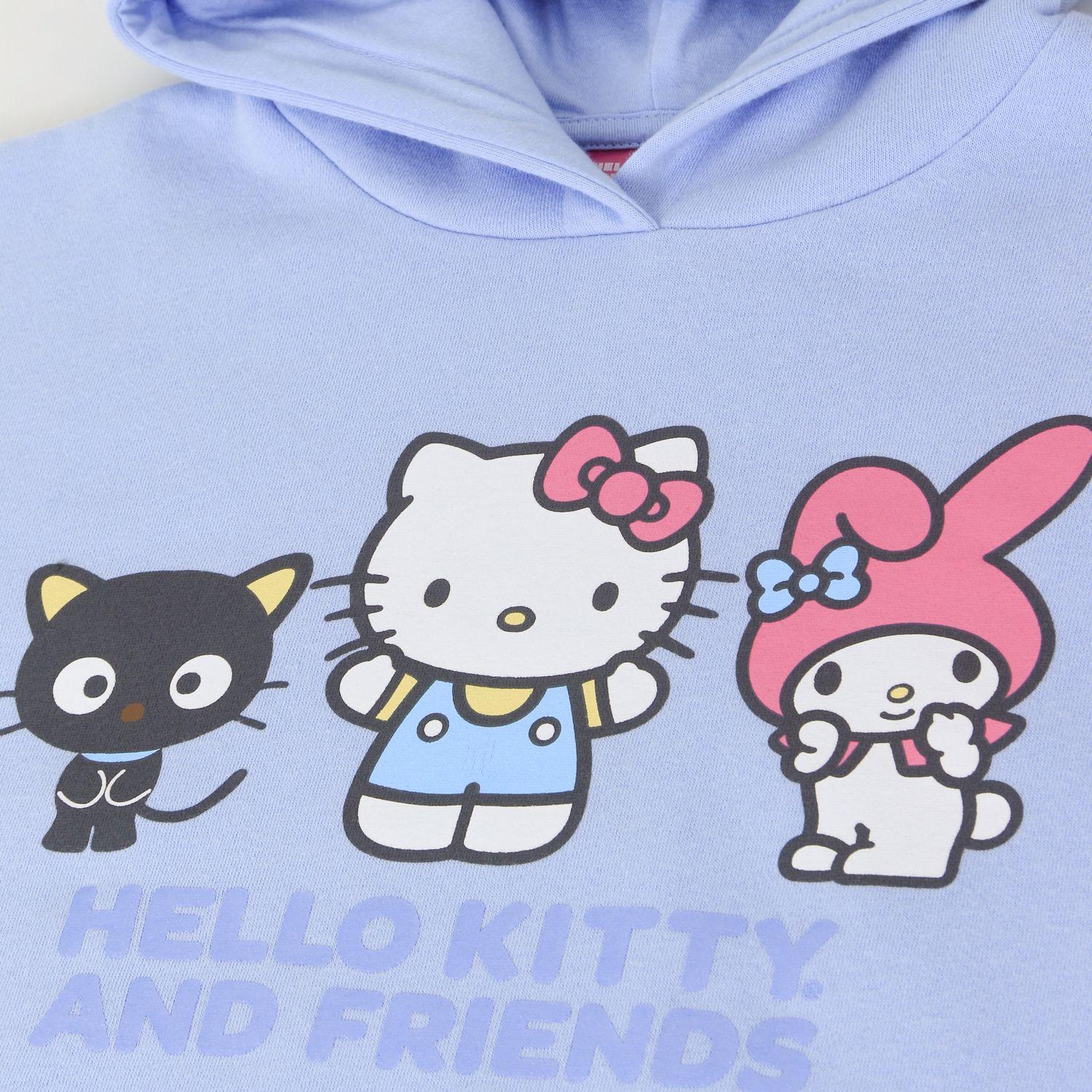 Polerón Niña Hoodie Friends Morado Hello Kitty-2