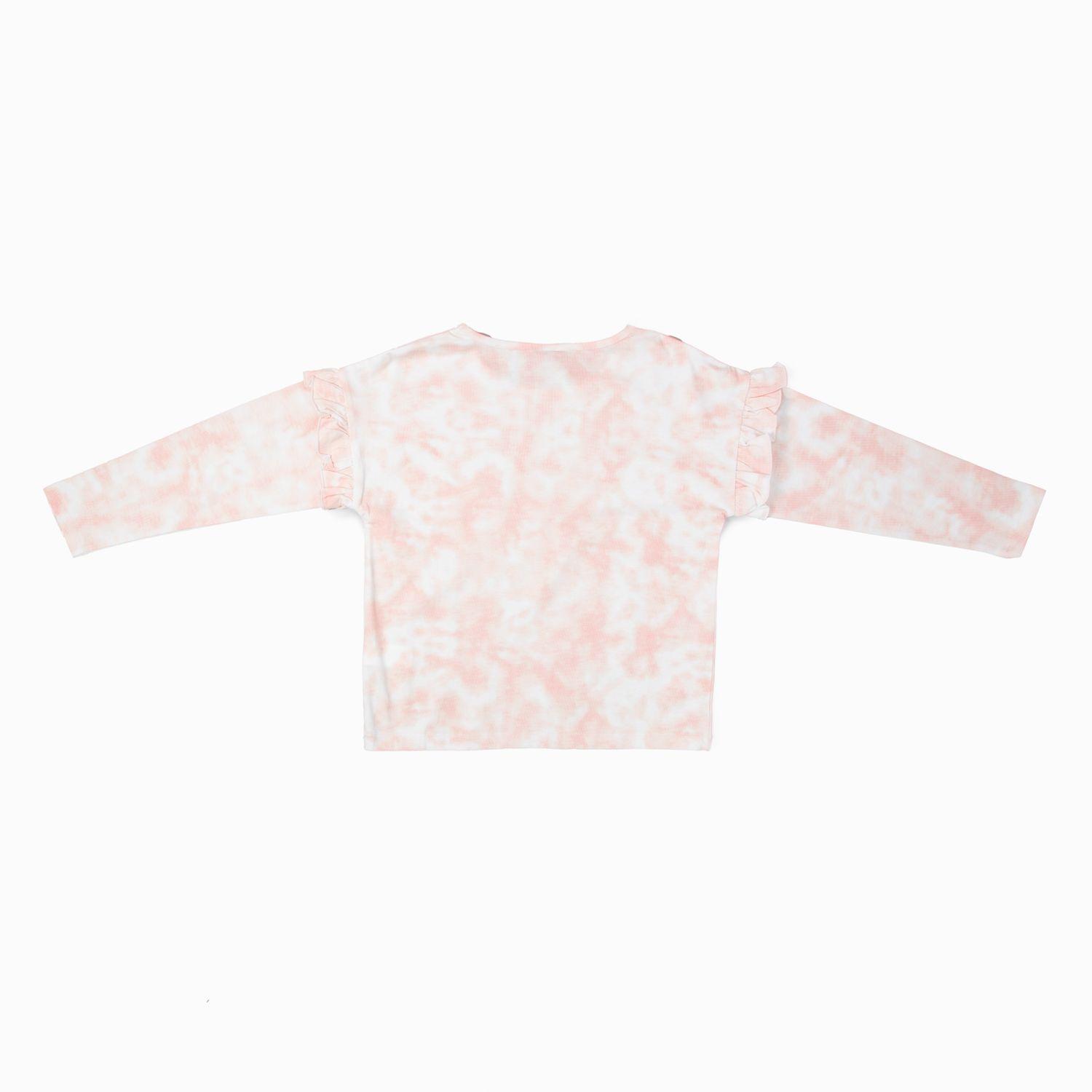 Polera Manga Larga Niña Frozen Hermanas Rosado Disney-1