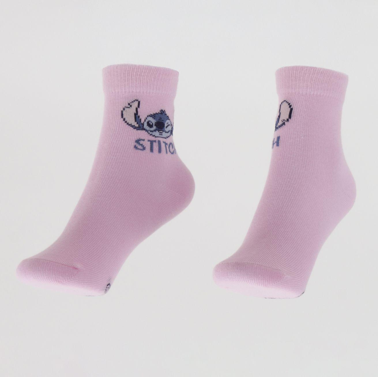 Tripack Calcetines Niña Celeste Ola Lilo & Stitch Disney-1