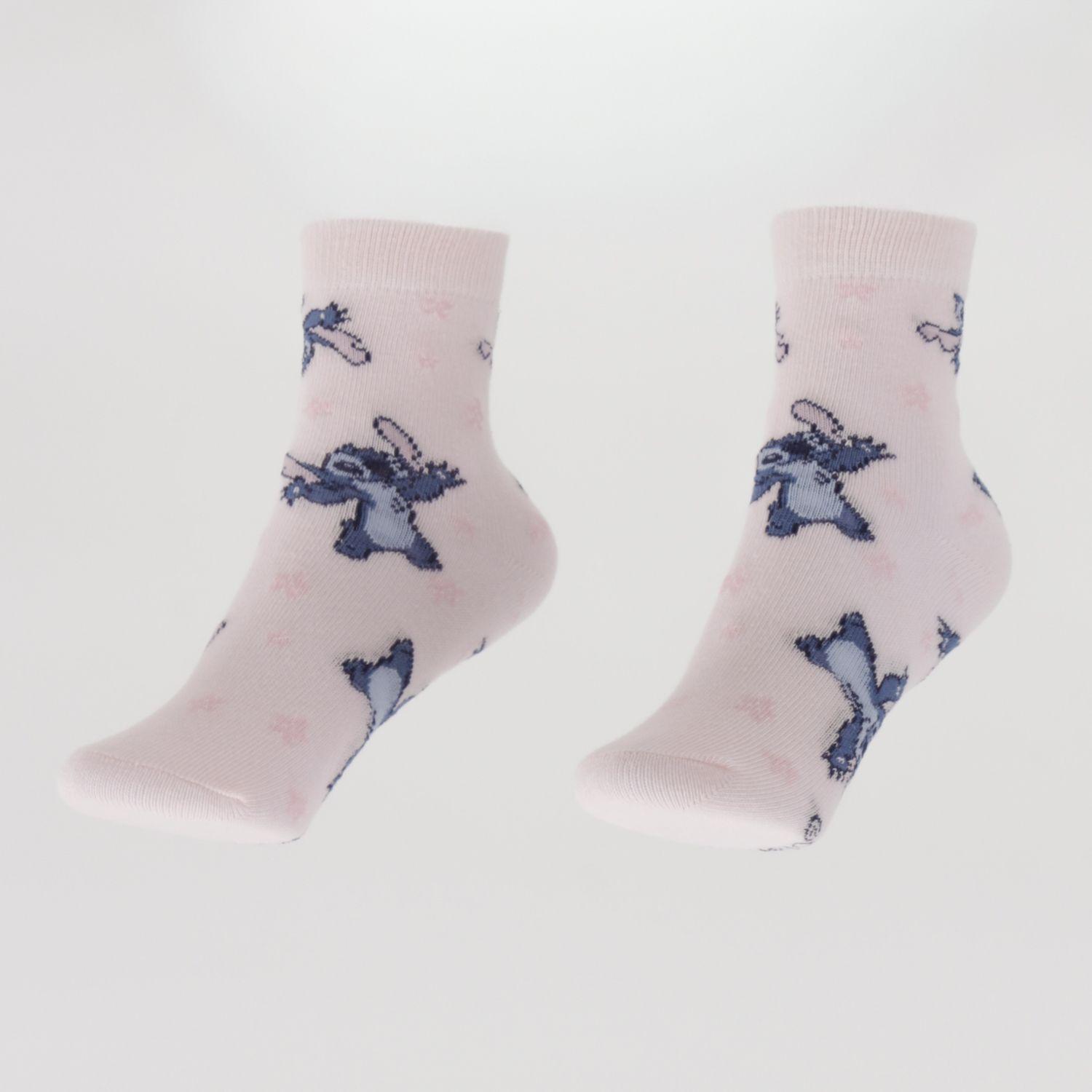 Tripack Calcetines Niña Celeste Ola Lilo & Stitch Disney-2