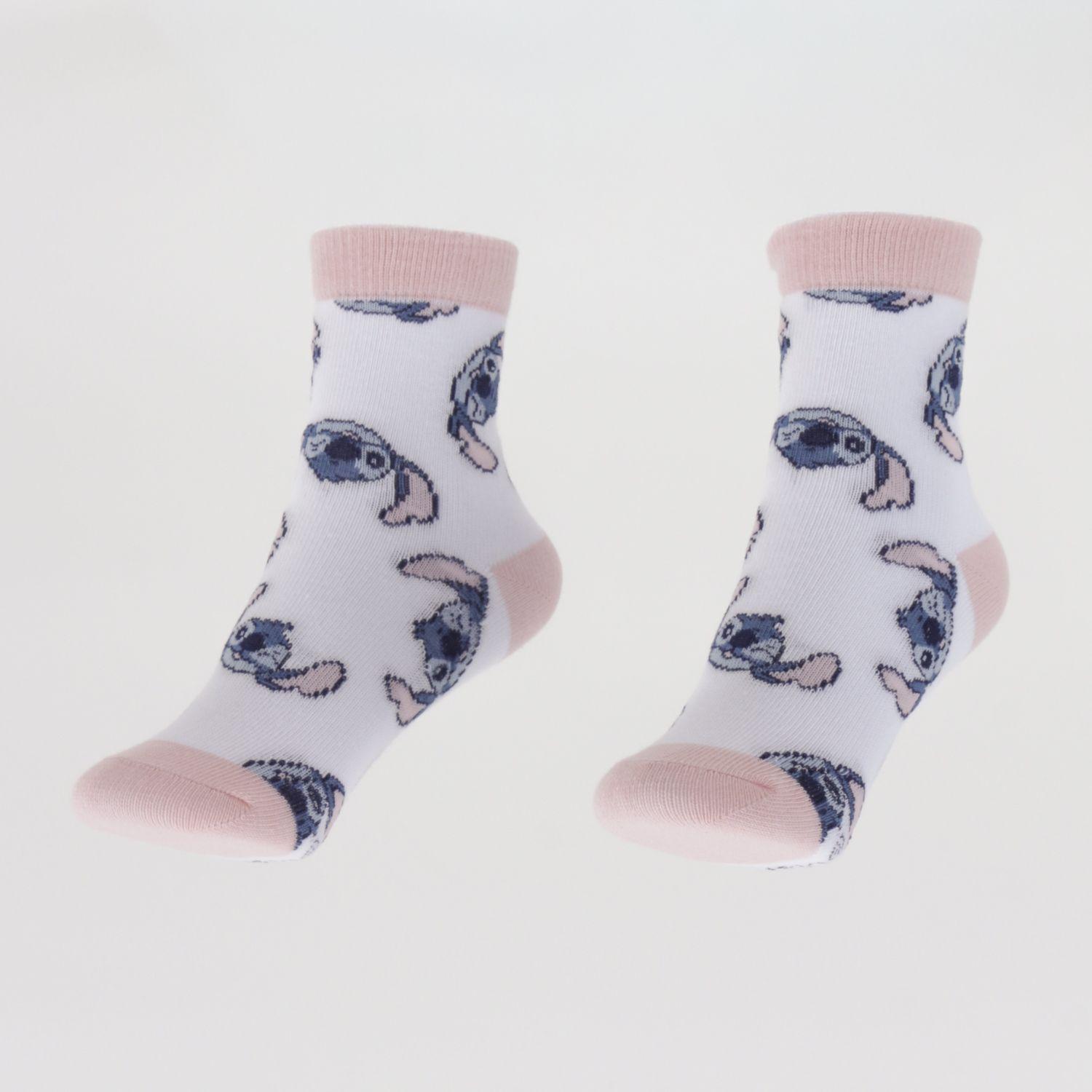 Tripack Calcetines Niña Celeste Ola Lilo & Stitch Disney-3