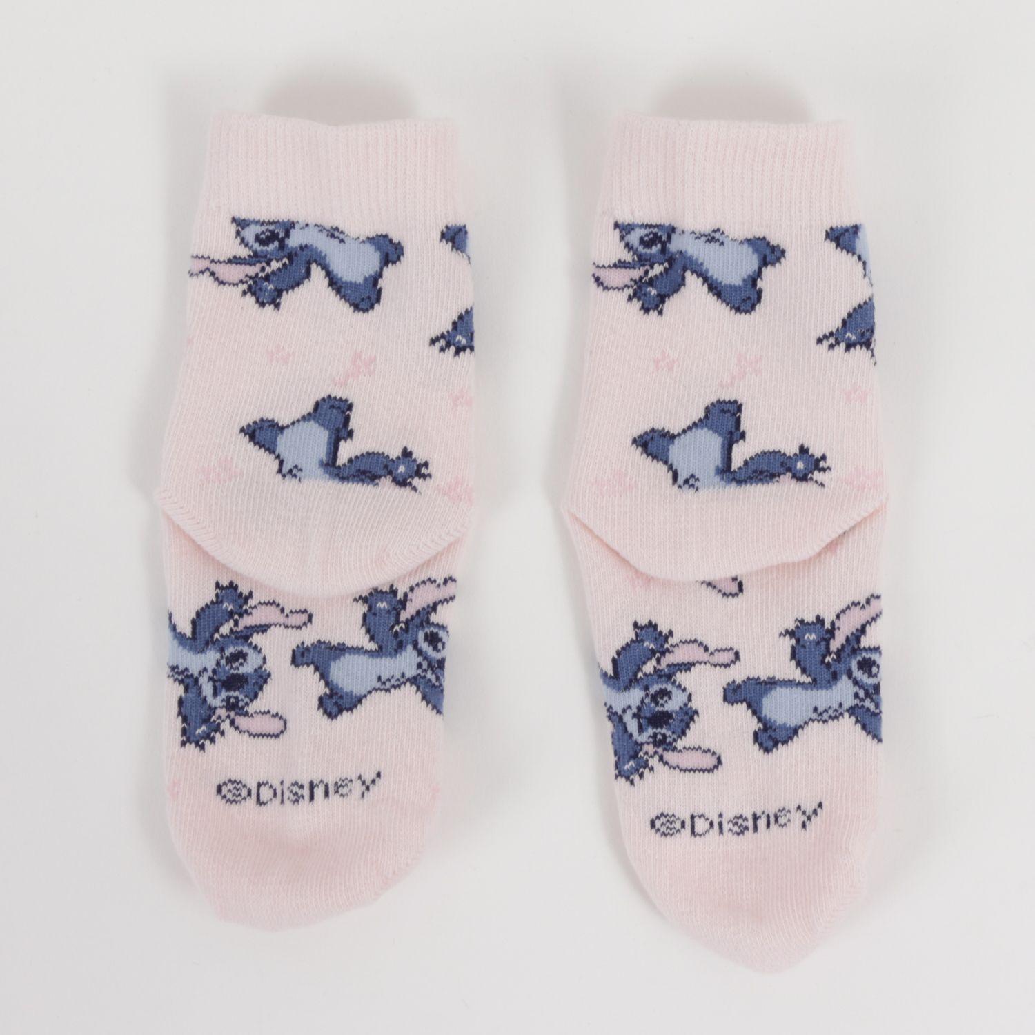 Tripack Calcetines Niña Celeste Ola Lilo & Stitch Disney-7