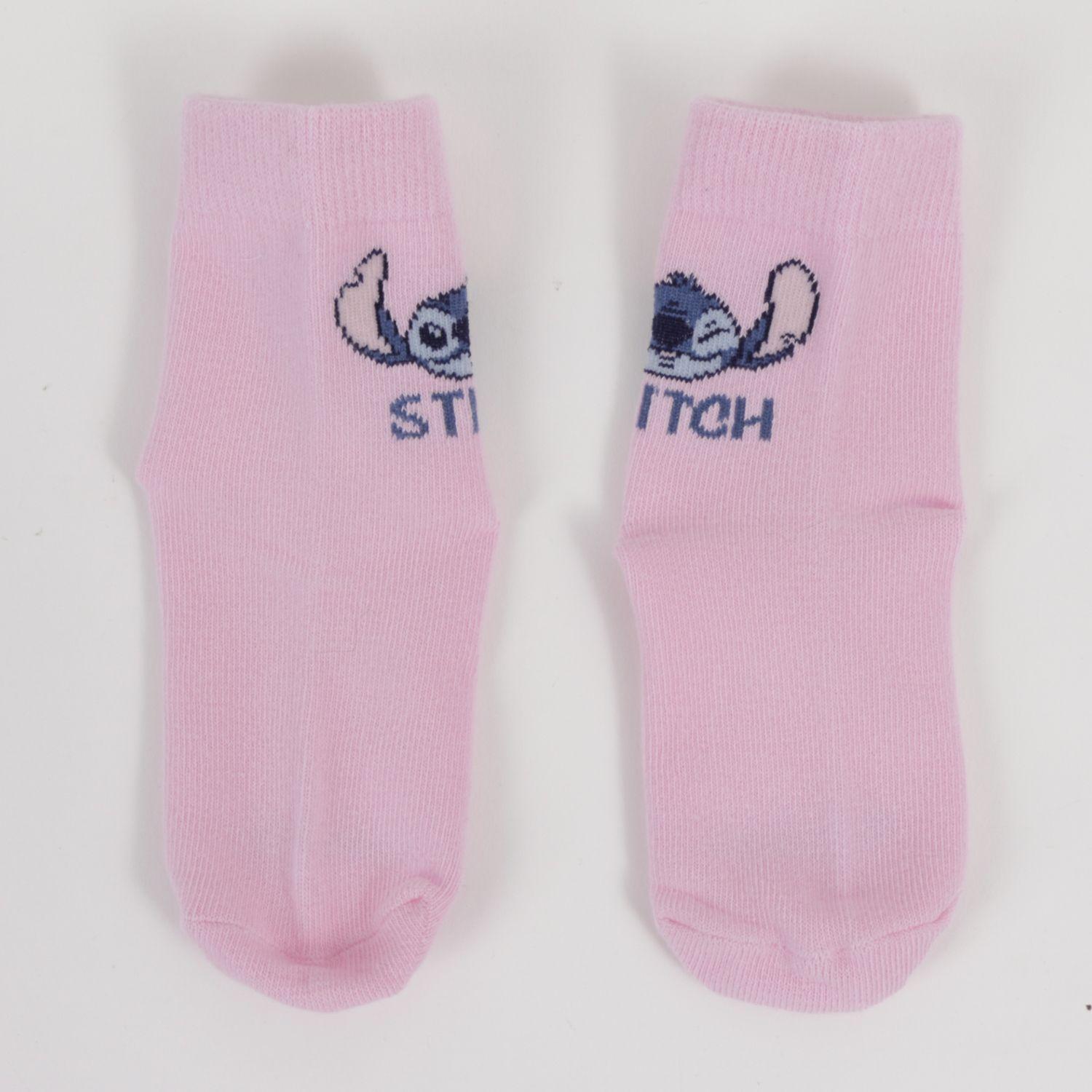 Tripack Calcetines Niña Celeste Ola Lilo & Stitch Disney-8