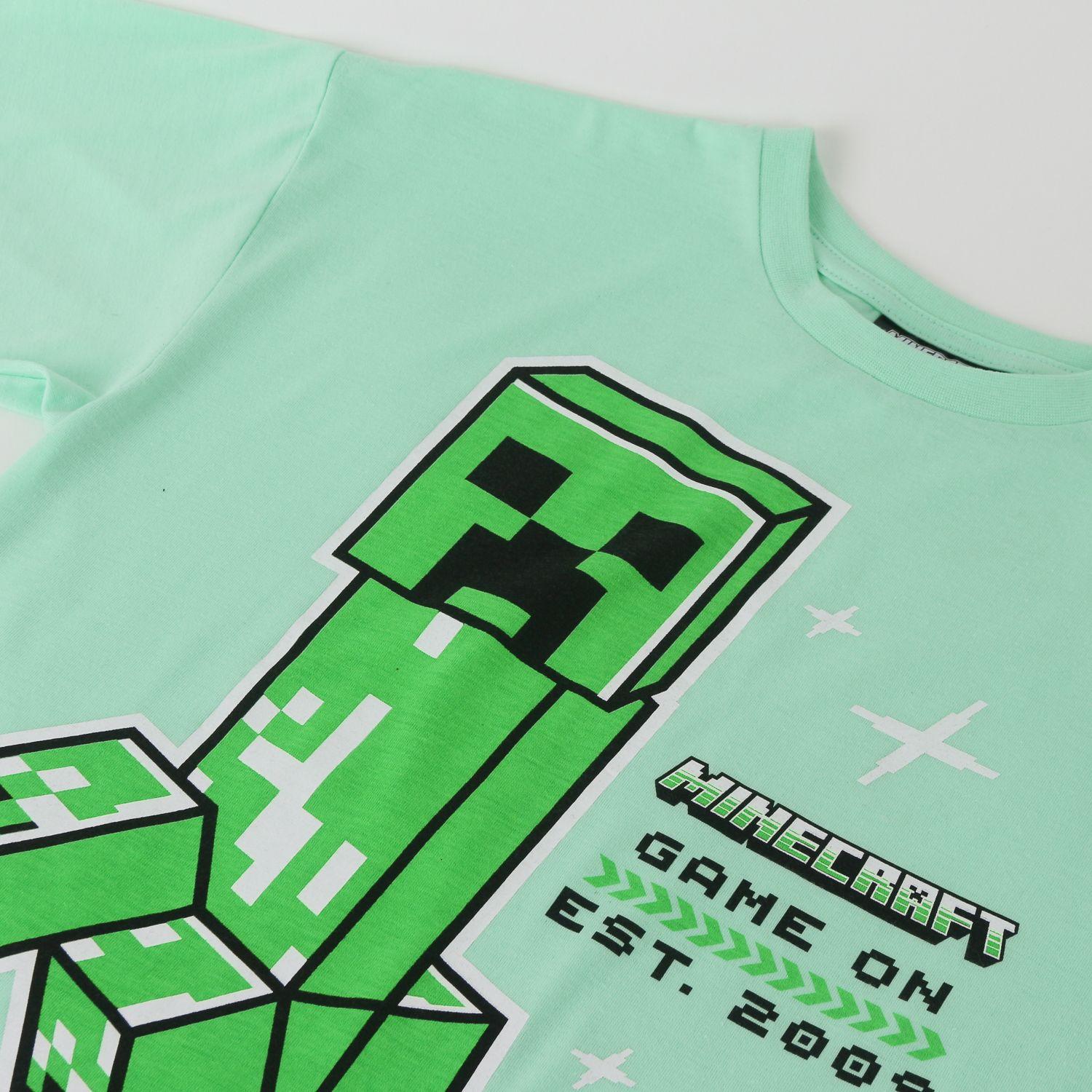 Conjunto Niño Minecraft Verde-2