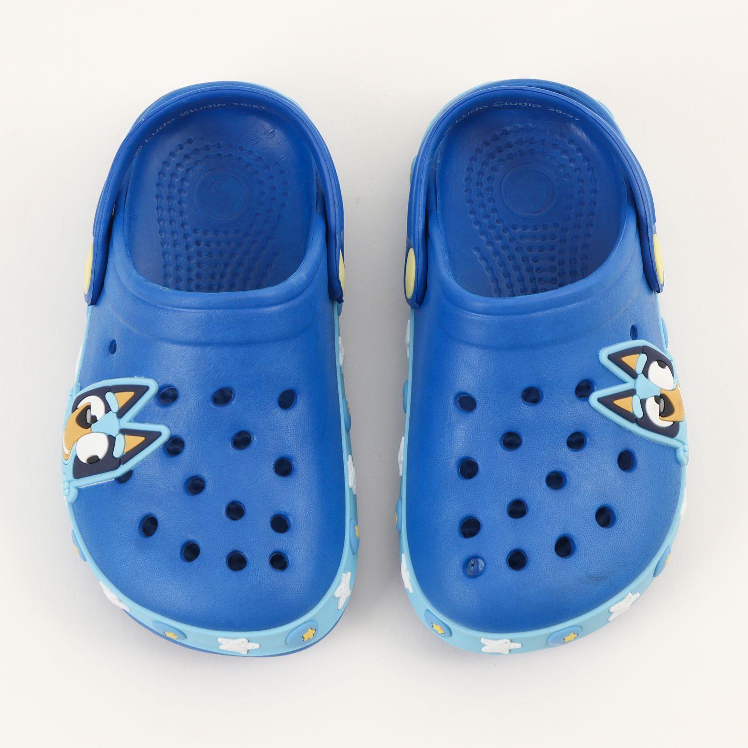 Sueco Niño Azul Asomado Bluey-2