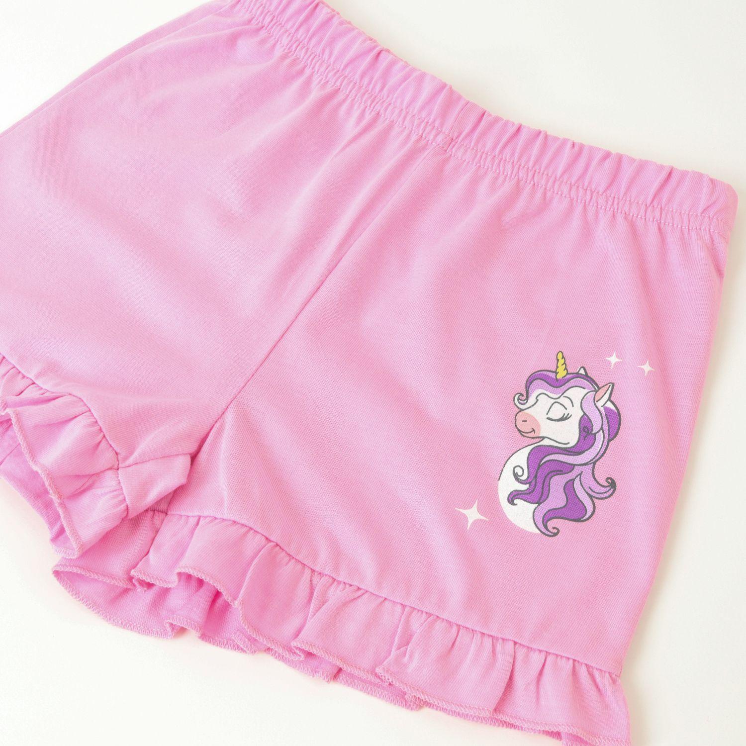 Pijama Manga Corta Niña Rosado Unicornio Paw Patrol-3