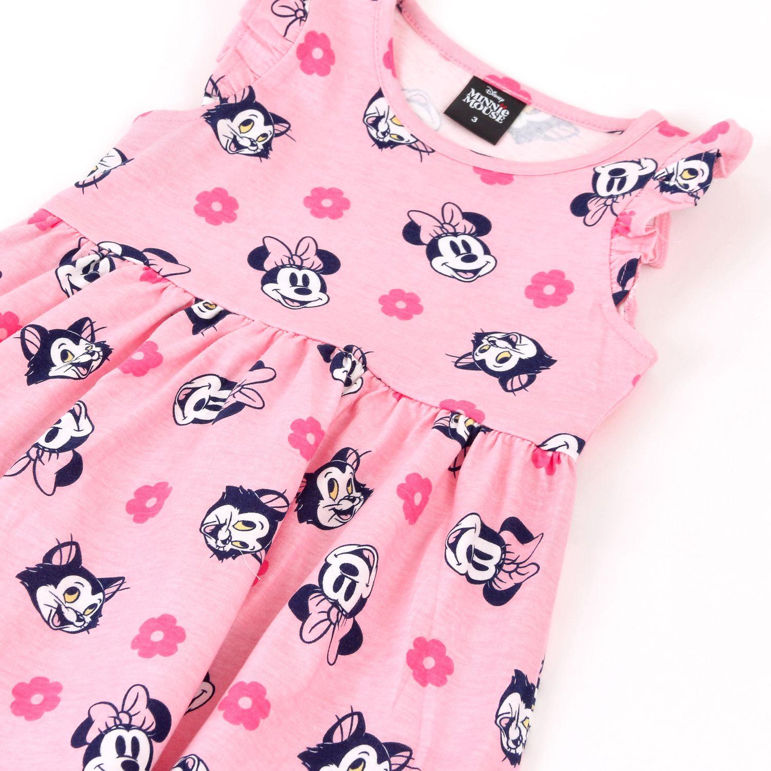 Vestido Niña Minnie Disney Rosado-2