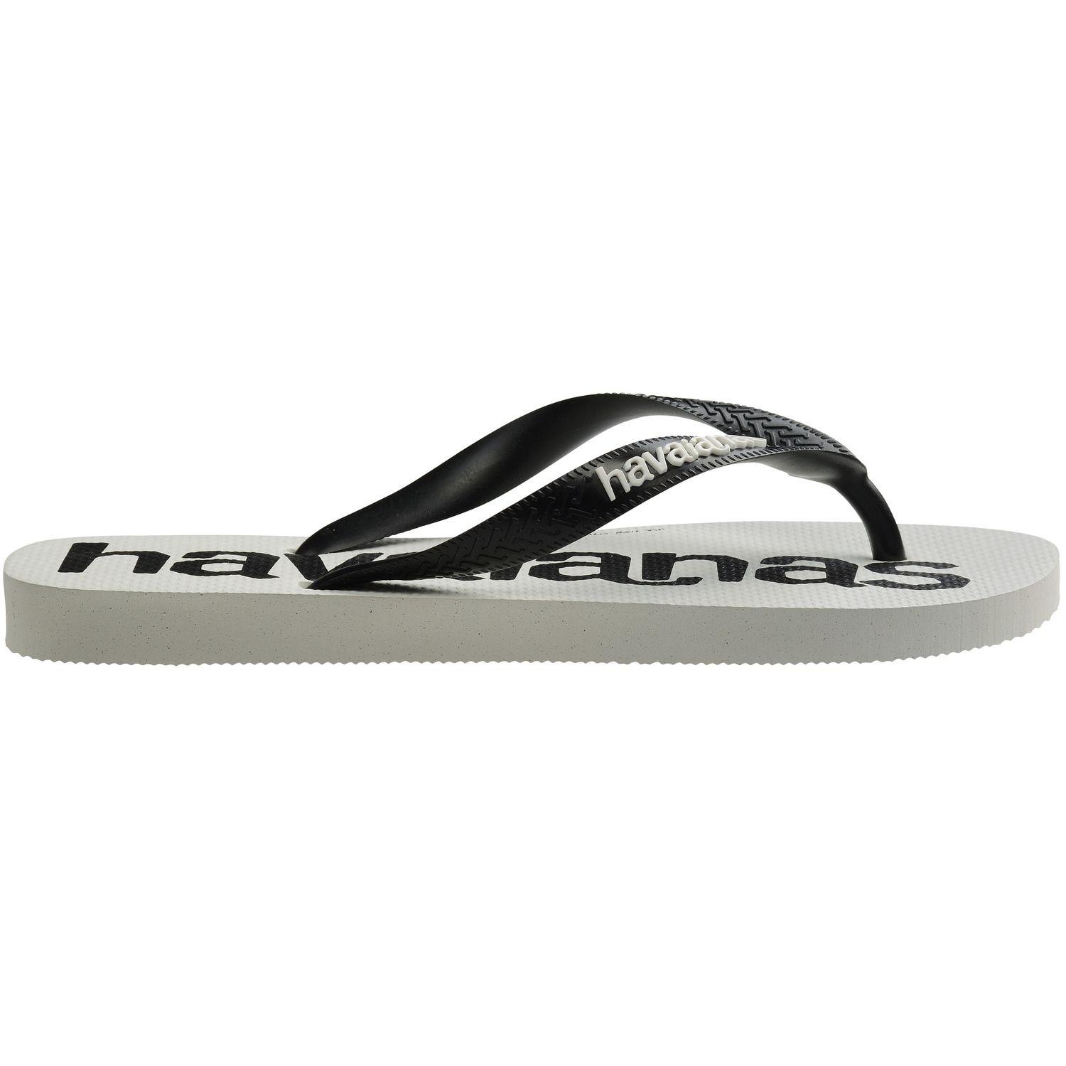 Sandalia Hombre Top Logomania Blanco Havaianas-2