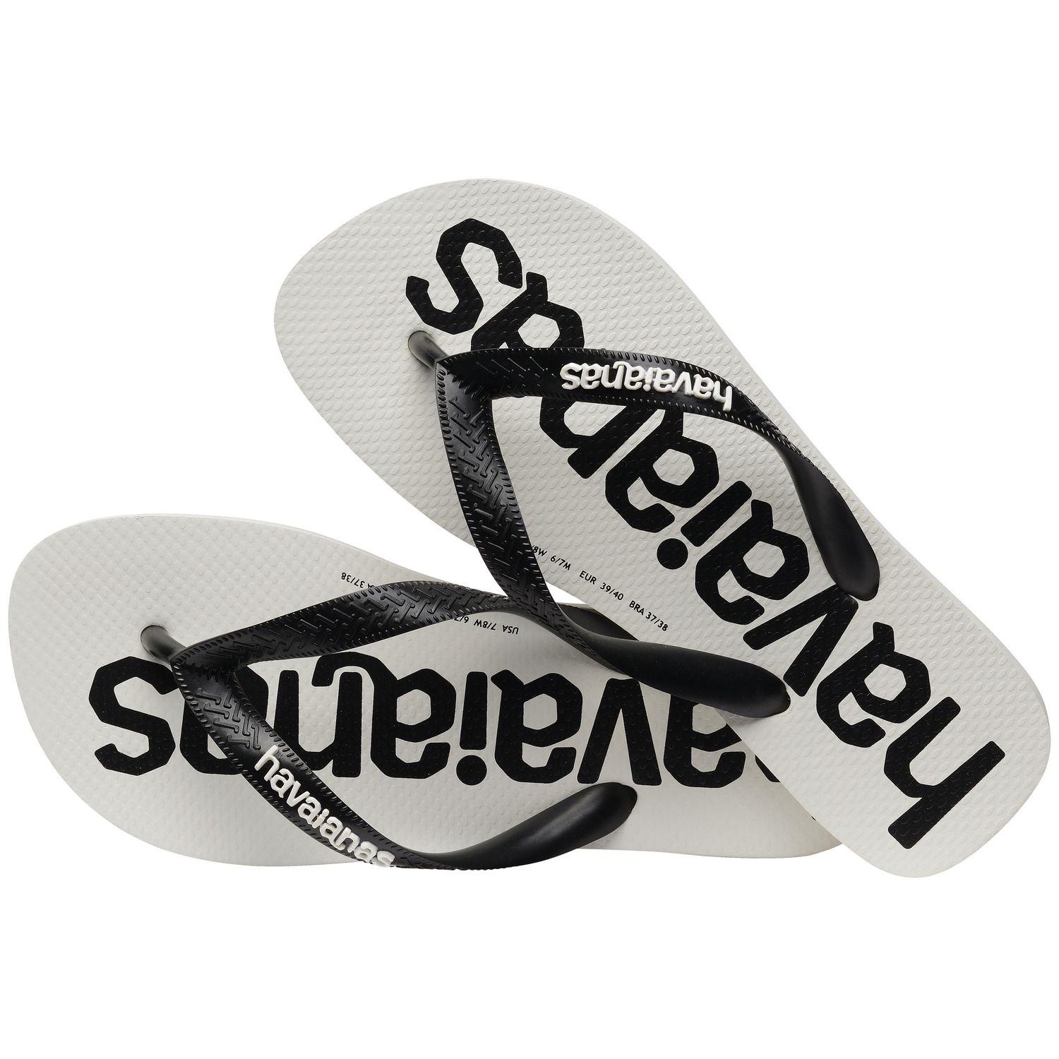 Sandalia Hombre Top Logomania Blanco Havaianas-3