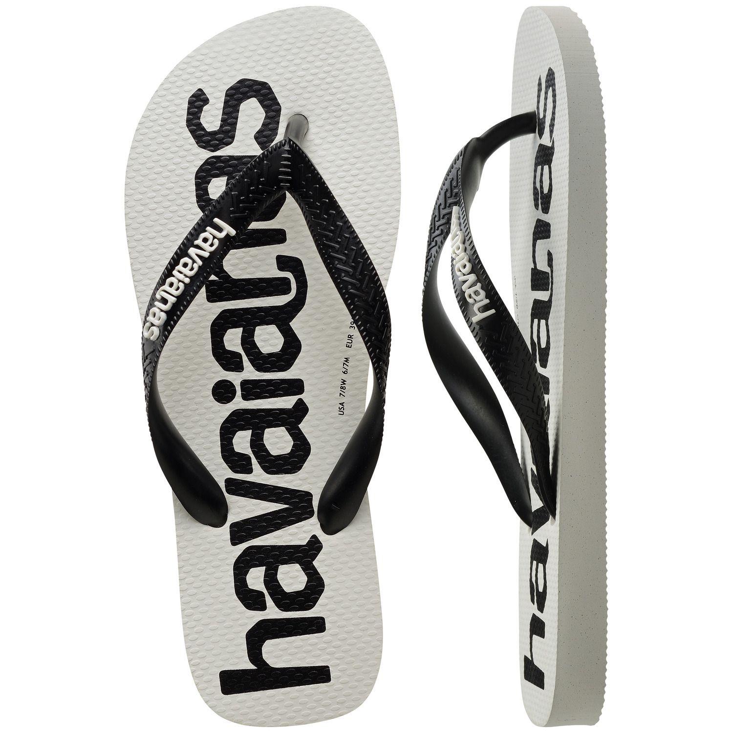 Sandalia Hombre Top Logomania Blanco Havaianas-4