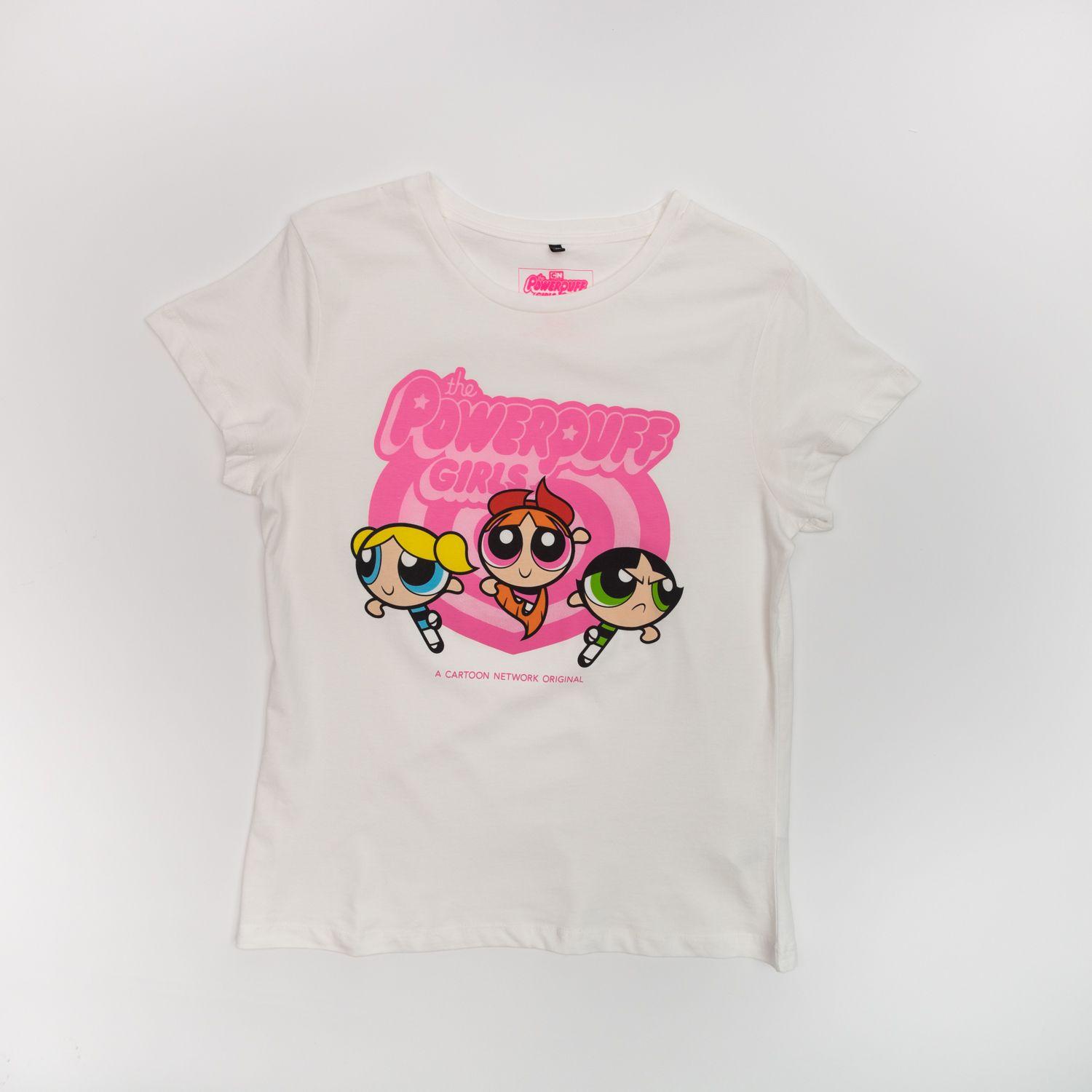 Polera Mujer  Cartoon Network Chicas Superpoderosas Blanco-0