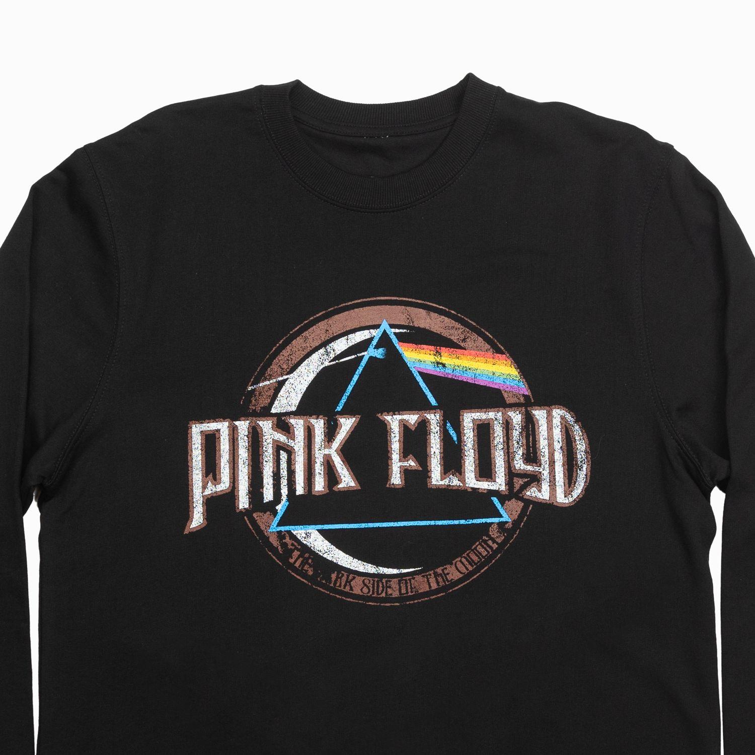 Poleron Mujer Pink Floyd Full Dark  Negro Pink Floyd-3