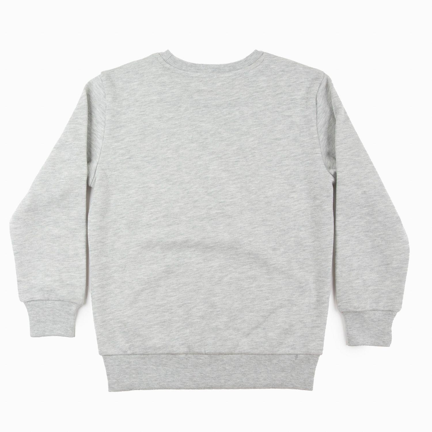 Poleron Cerrado Niño The Hedgehog Gris Sonic-1