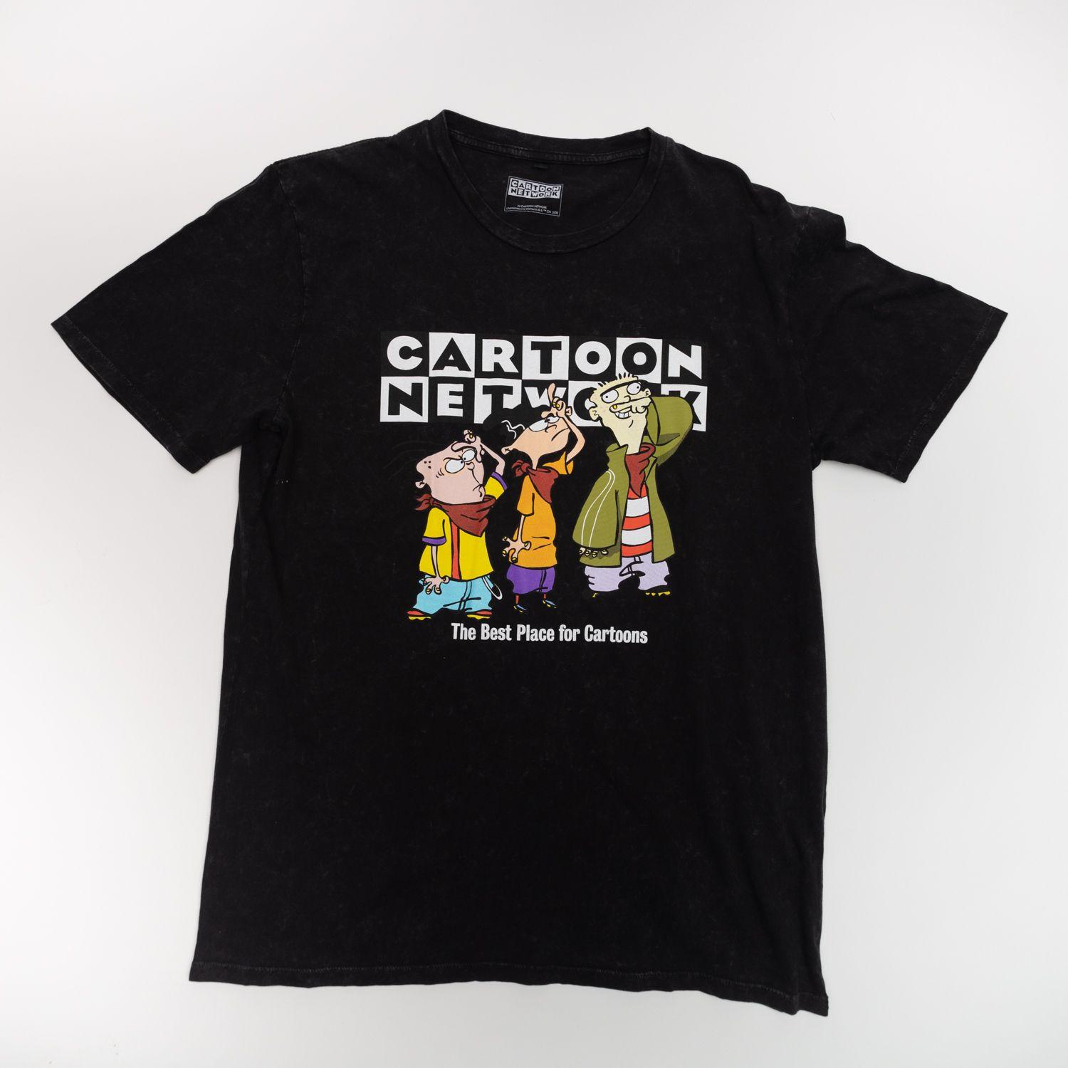 Polera Hombre Ed, Edd & Eddy Gris Cartoon Network-0