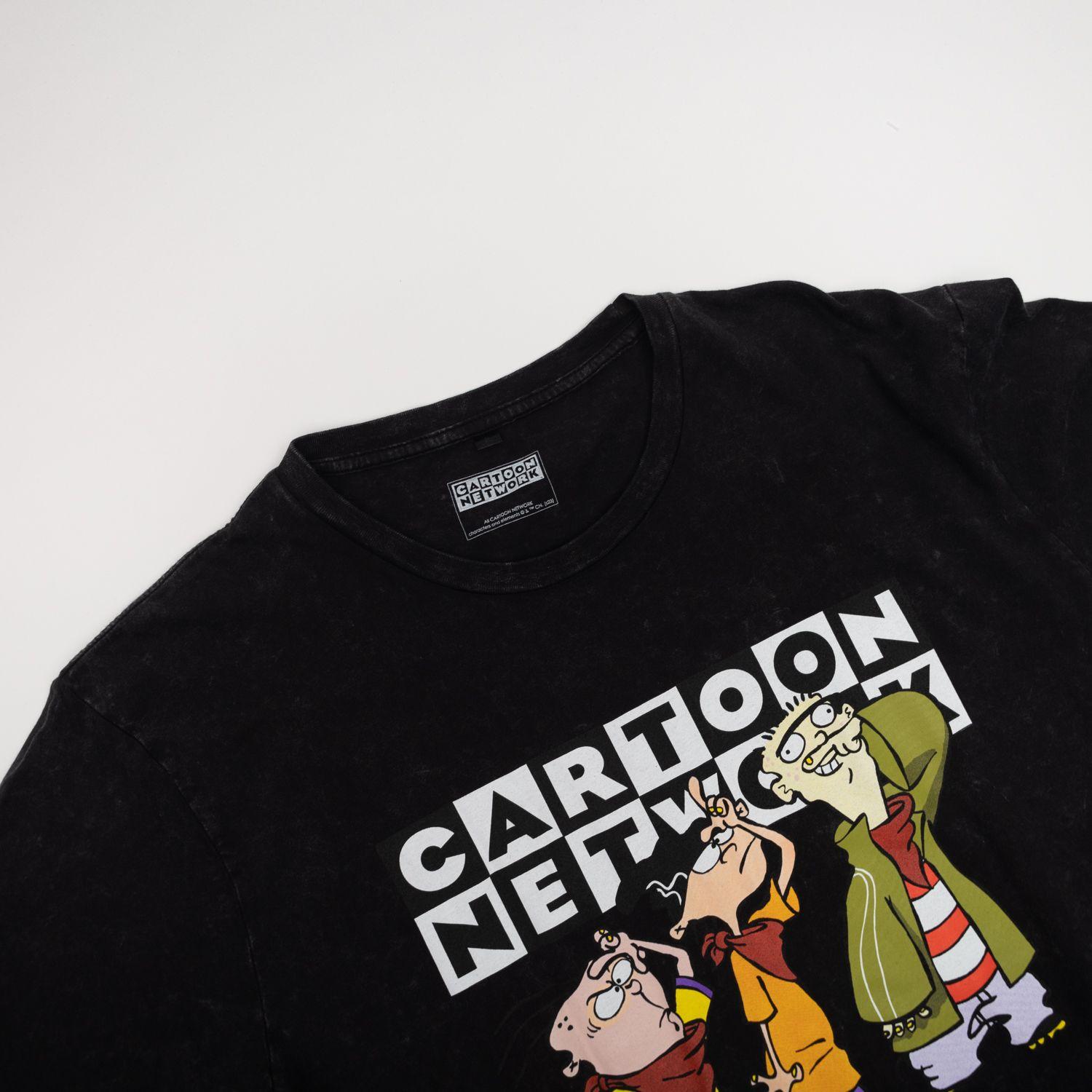 Polera Hombre Ed, Edd & Eddy Gris Cartoon Network-1