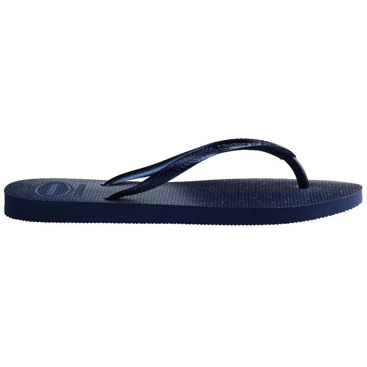 Sandalia Mujer Slim Gloss Azul Havaianas-2