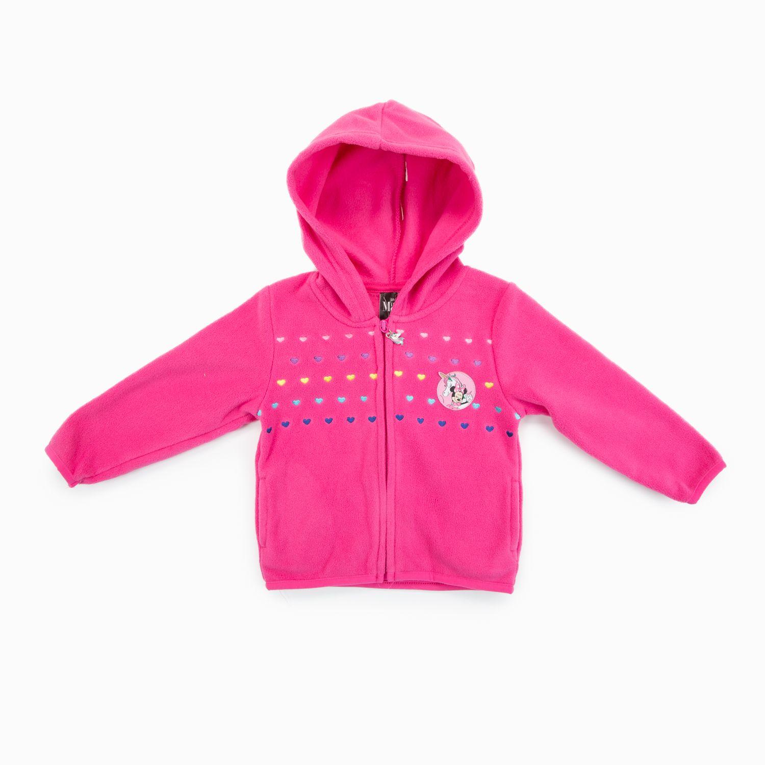 Poleron Niña Minnie Hearts Rosado Disney-0