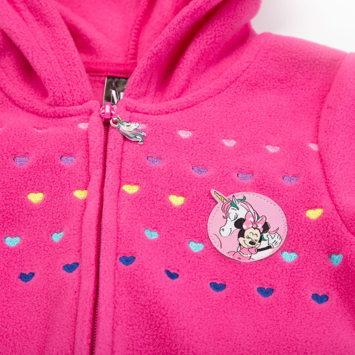 Poleron Niña Minnie Hearts Rosado Disney-1