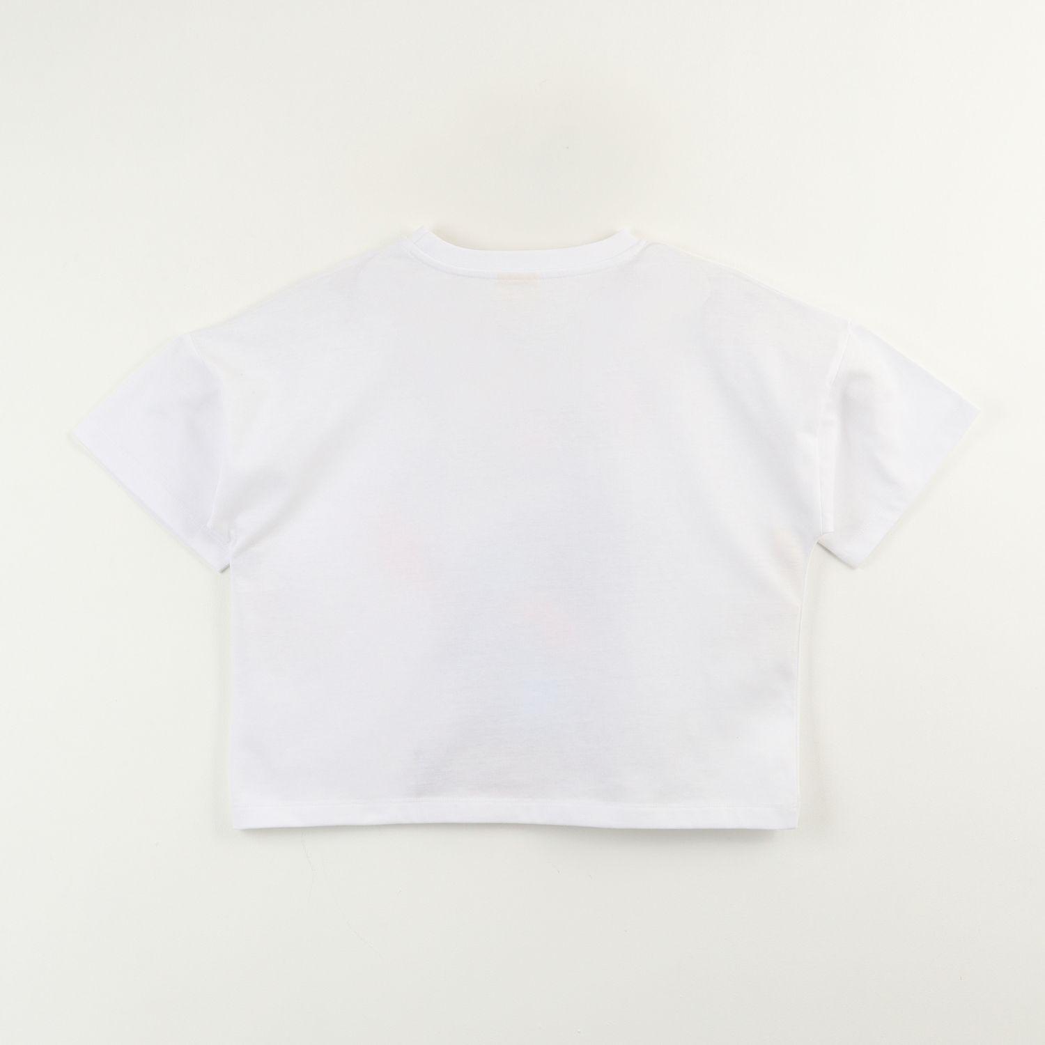 Polera Manga Corta Niña Lilo & Stitch Rules Blanco Disney-2