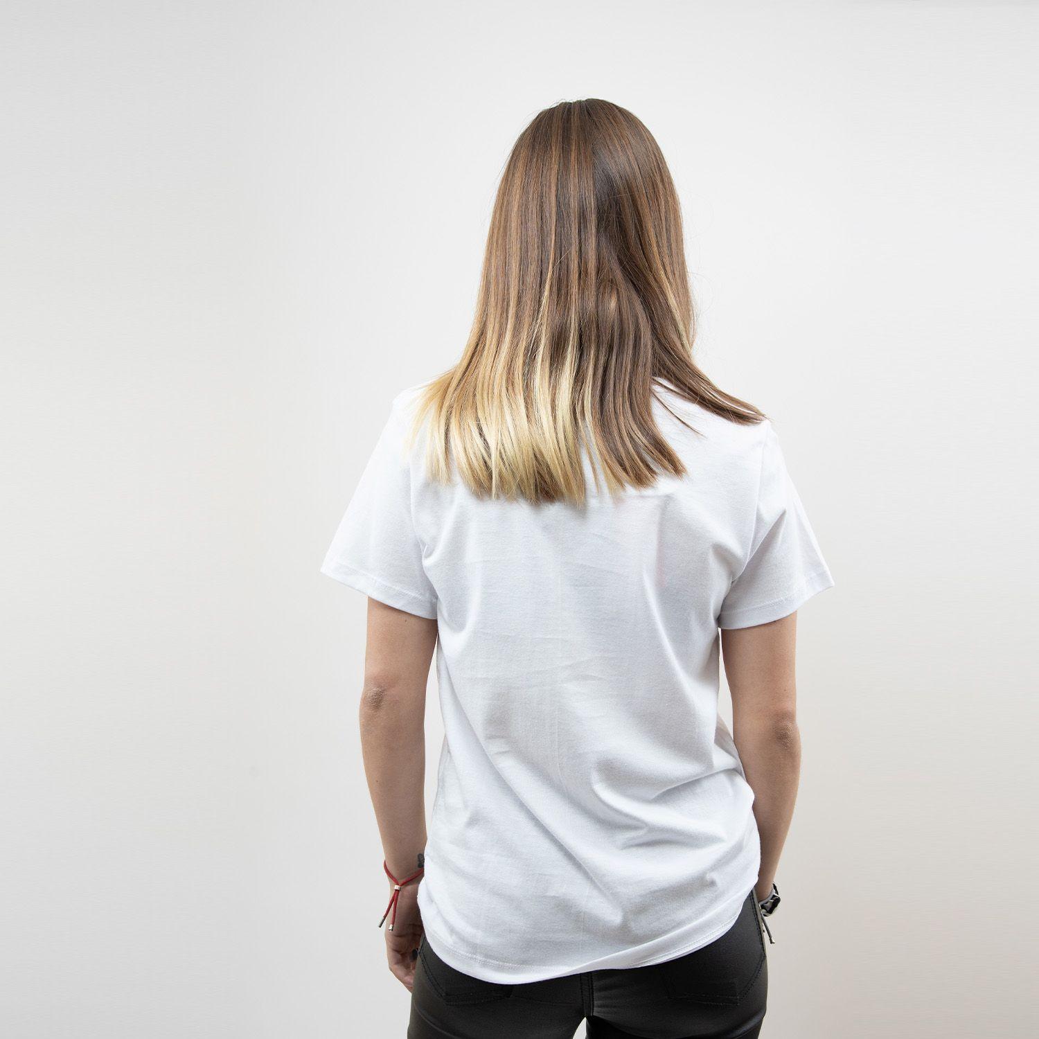 Polera Mujer Capitan America Super Blanco Marvel-1