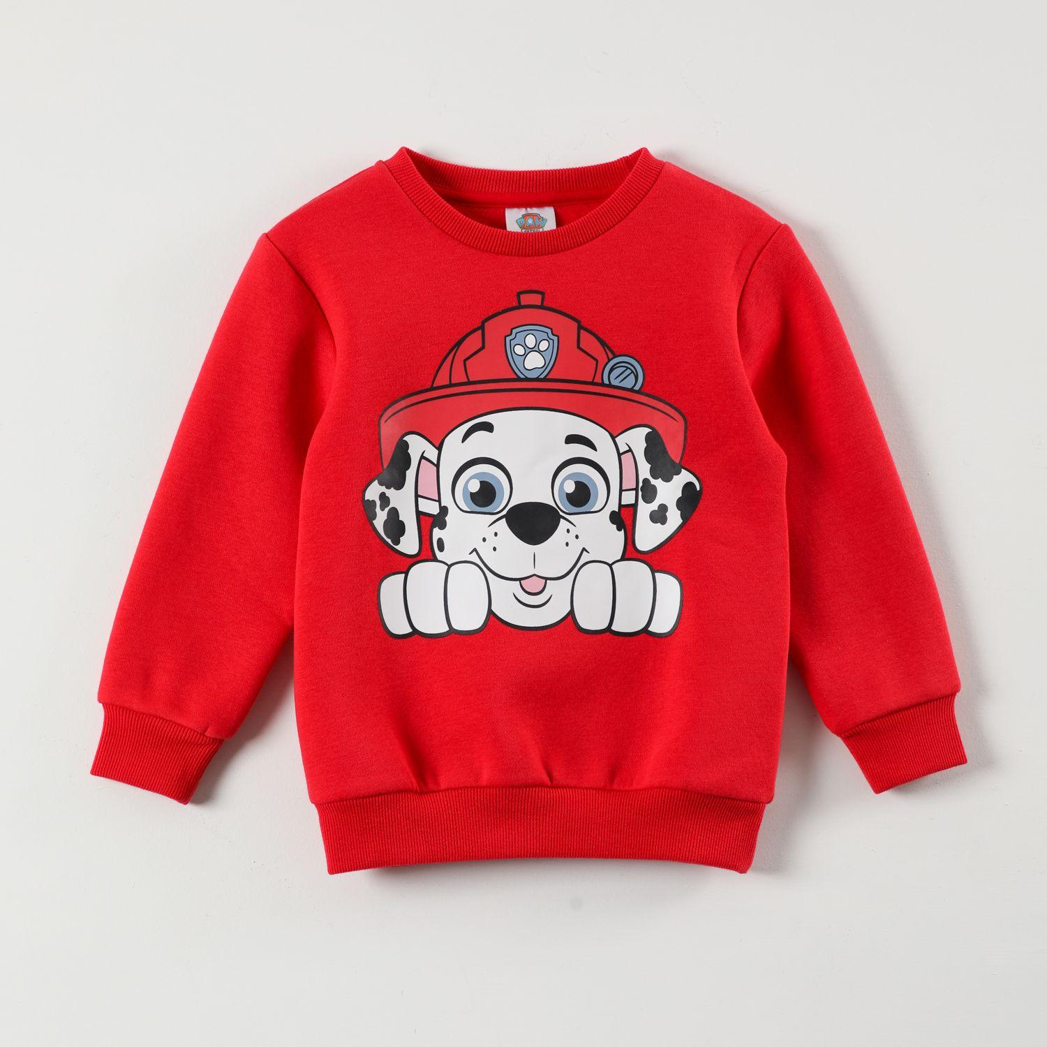 Poleron Niño Marshal Rojo Paw Patrol-0