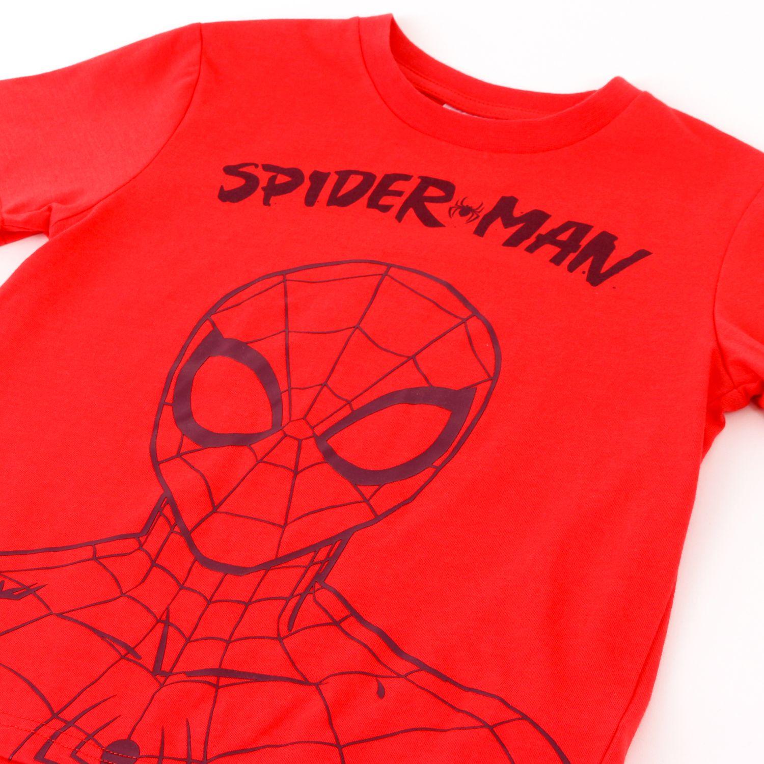 Conjunto Niño Spiderman Marvel Estampado Rojo-3