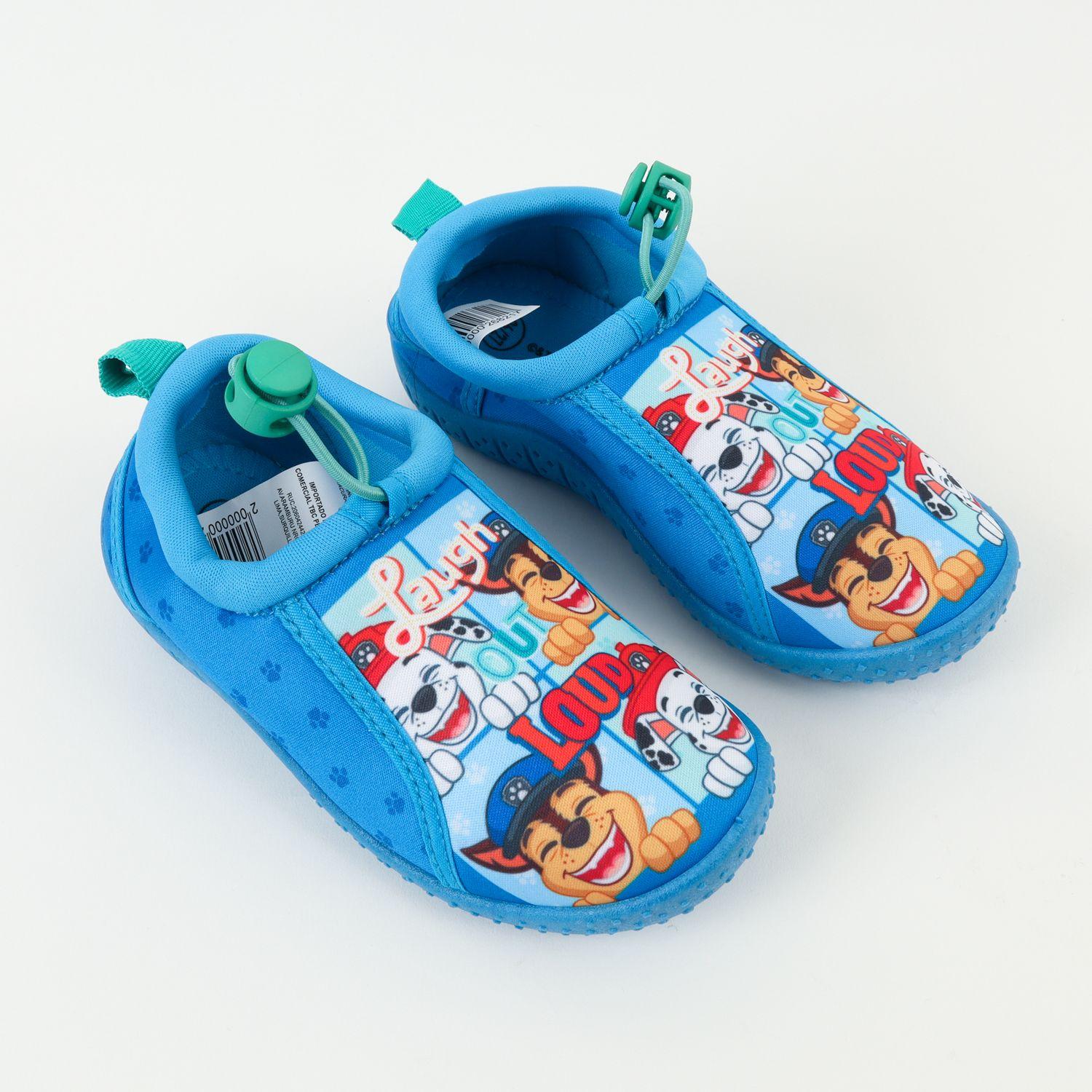 Zapato De Agua Niño Azul Laughter Paw Patrol-3