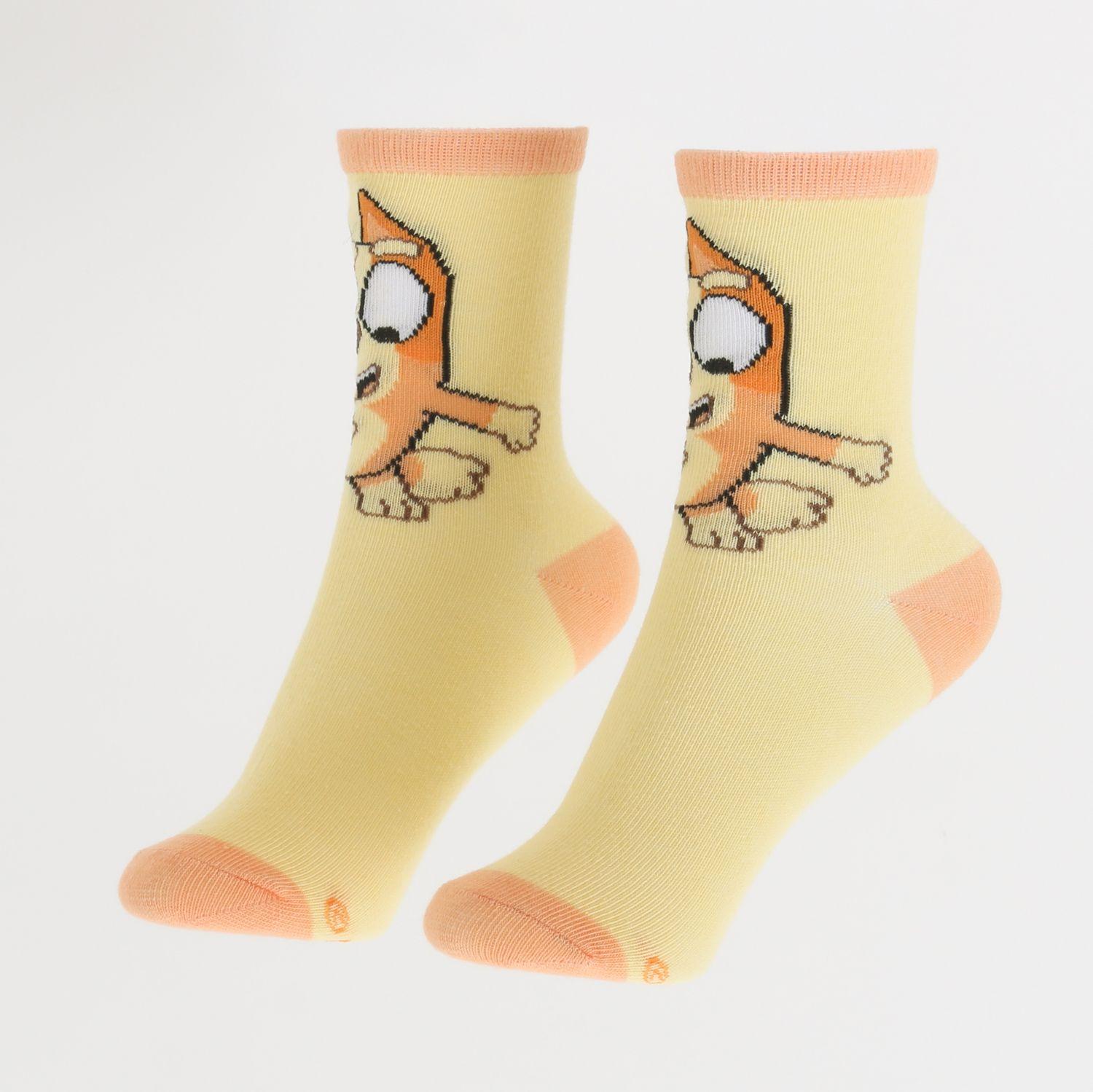 Bipack Calcetines Niña Bailando Celeste Bingo & Bluey-2