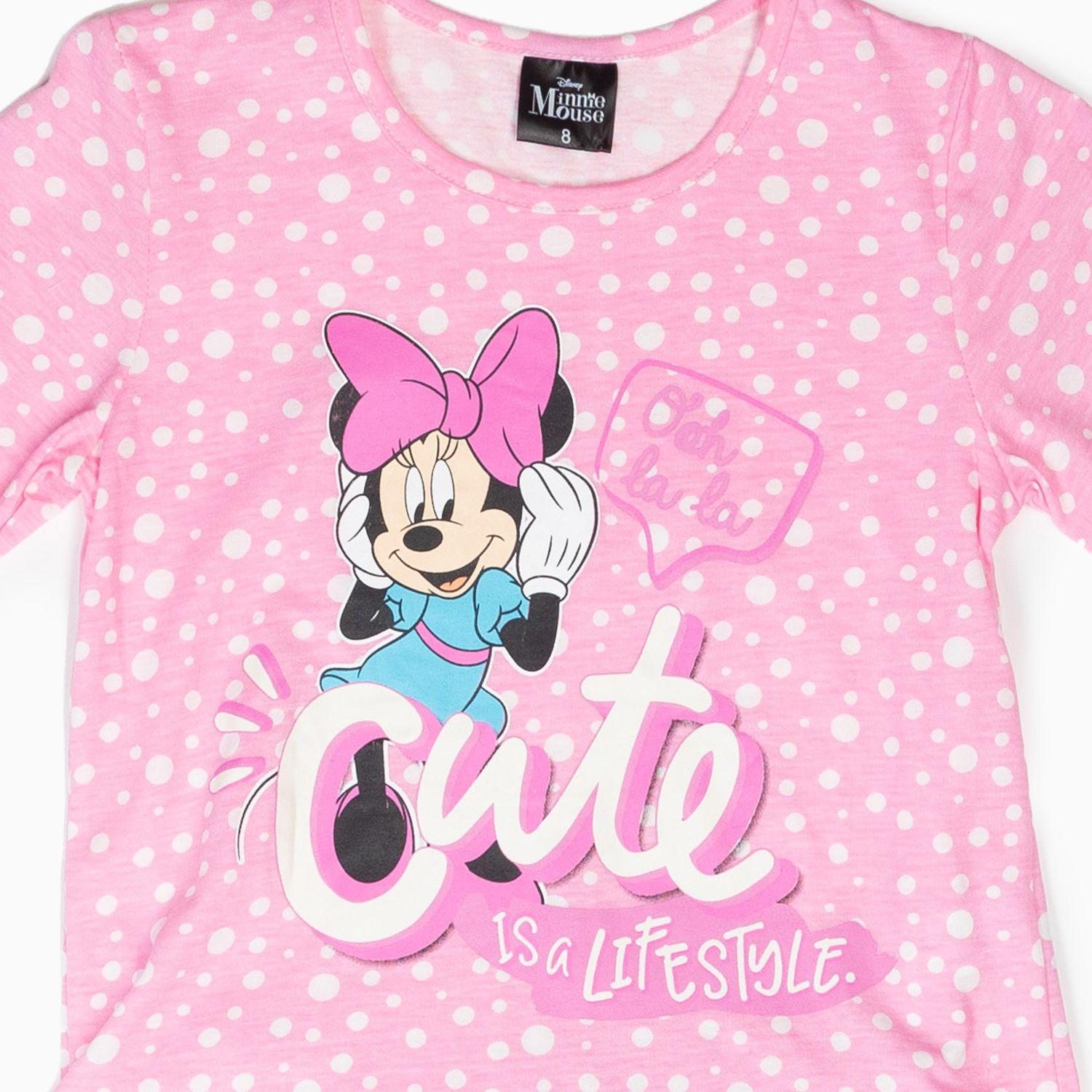 Pijama Niña Minnie Lifestyle Rosado Disney-2