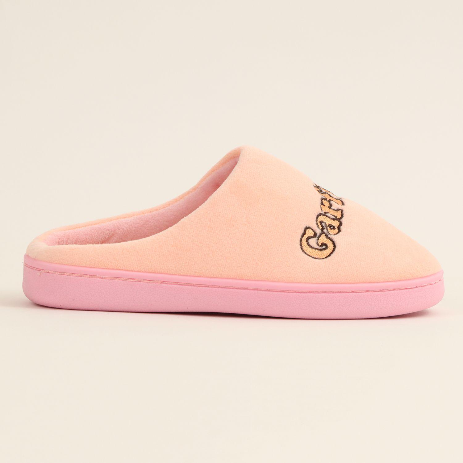 Pantufla Mujer Look Up Rosado Garfield-3