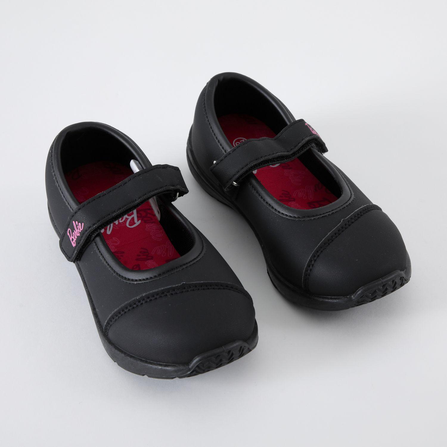 Zapatillas Escolar Niña Letters Negro Barbie-0