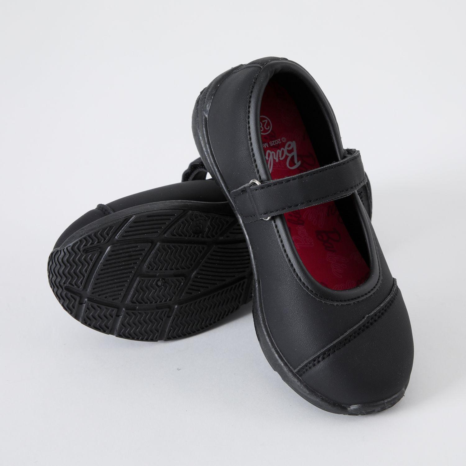 Zapatillas Escolar Niña Letters Negro Barbie-3