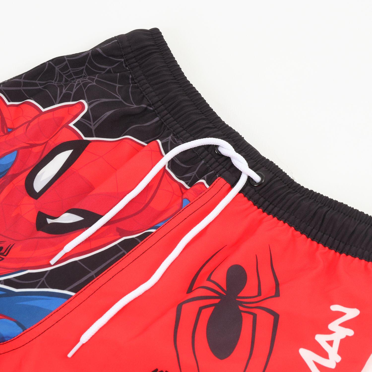 Traje de baño Niño Rojo Personaje Spiderman Marvel-2