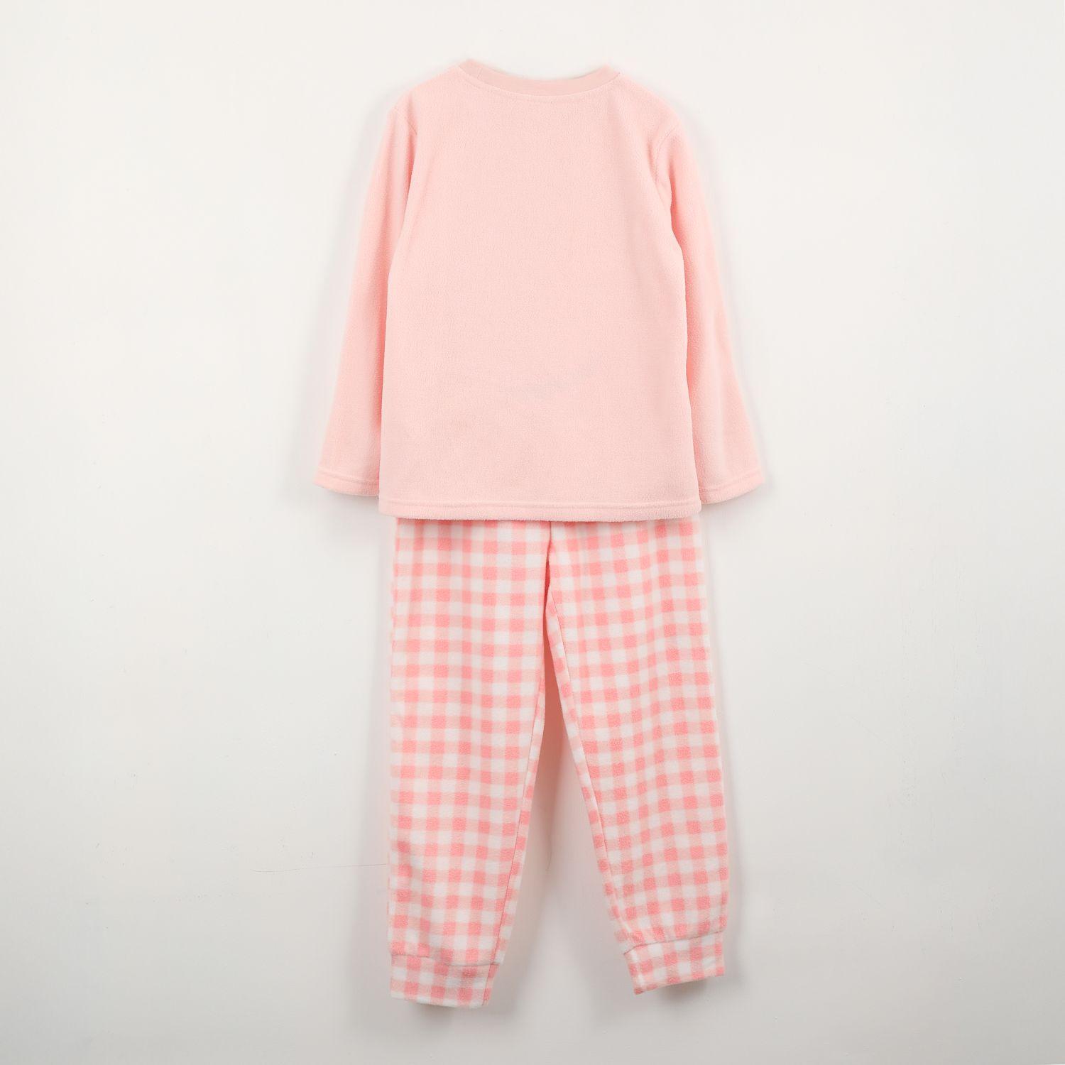 Pijama Manga Larga Juvenil Goodnight Lilo Stitch Rosa Disney-1