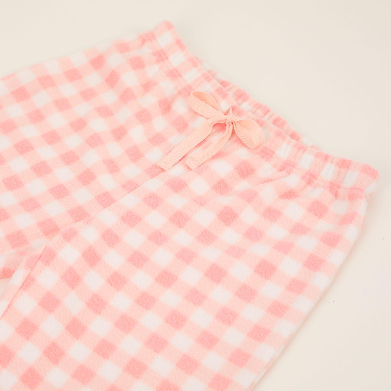 Pijama Manga Larga Juvenil Goodnight Lilo Stitch Rosa Disney-3