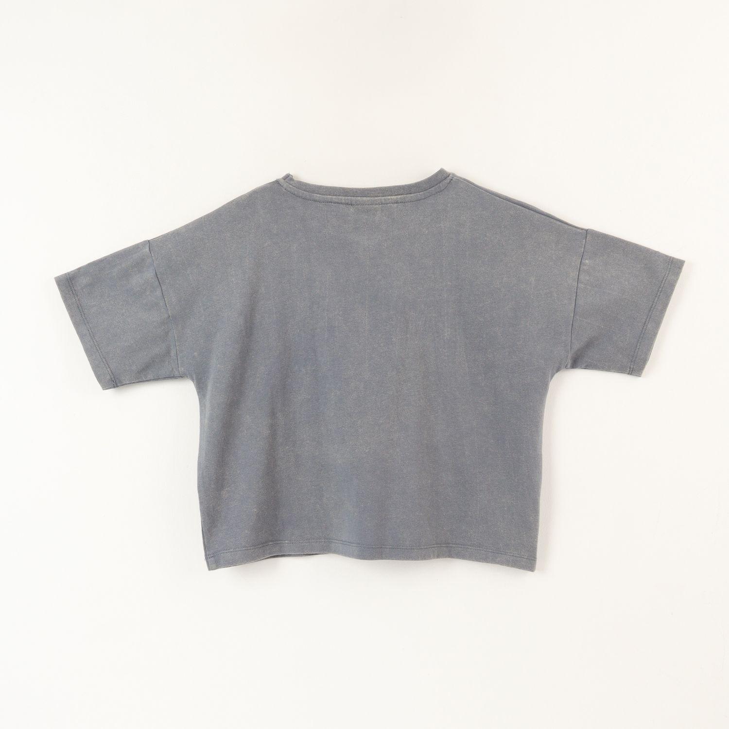 Polera Manga Corta Niña Minnie Cara Gris Disney-2