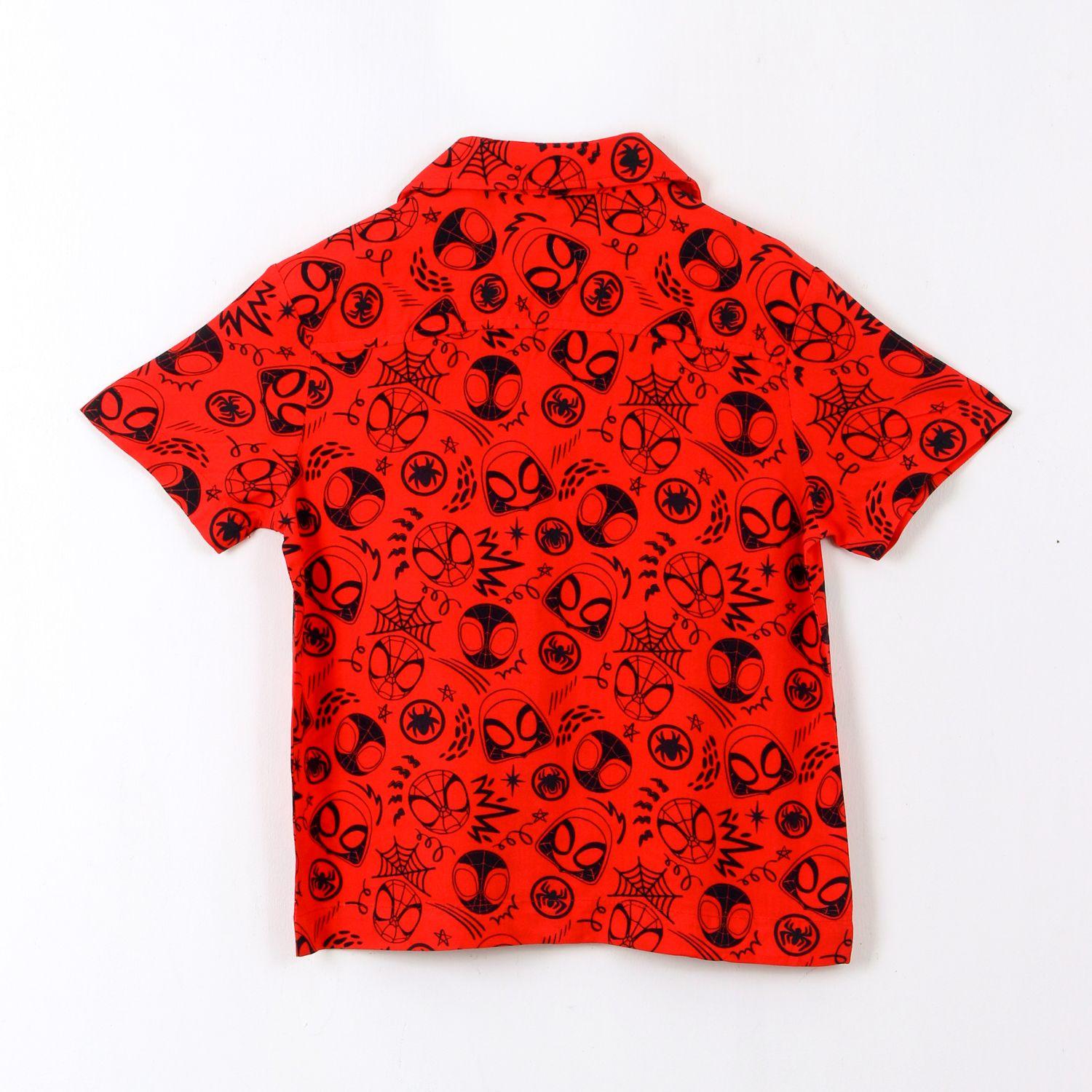 Camisa Manga Corta Niño Spidey Marvel Rojo-1