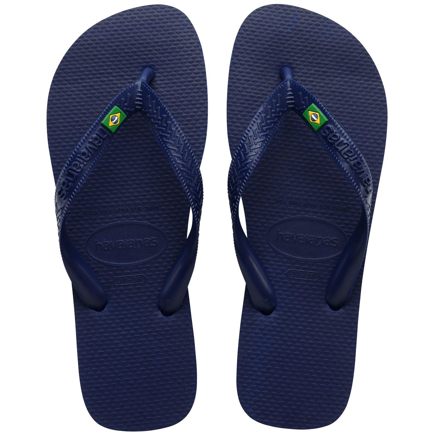Sandalia Hombre Brasil  Azul Marino Havaianas-0