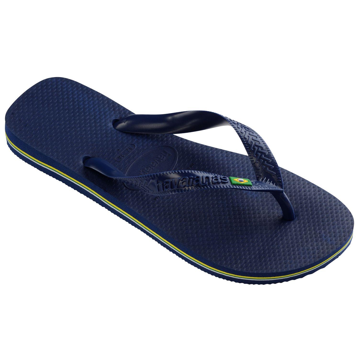 Sandalia Hombre Brasil  Azul Marino Havaianas-1